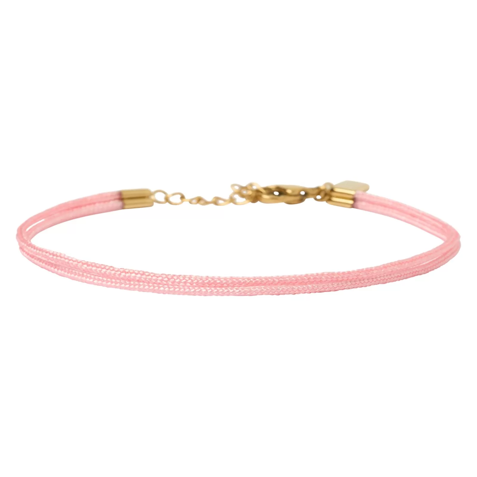 Arms Of Eve Friendship | Alphabet String Bracelet - Rose