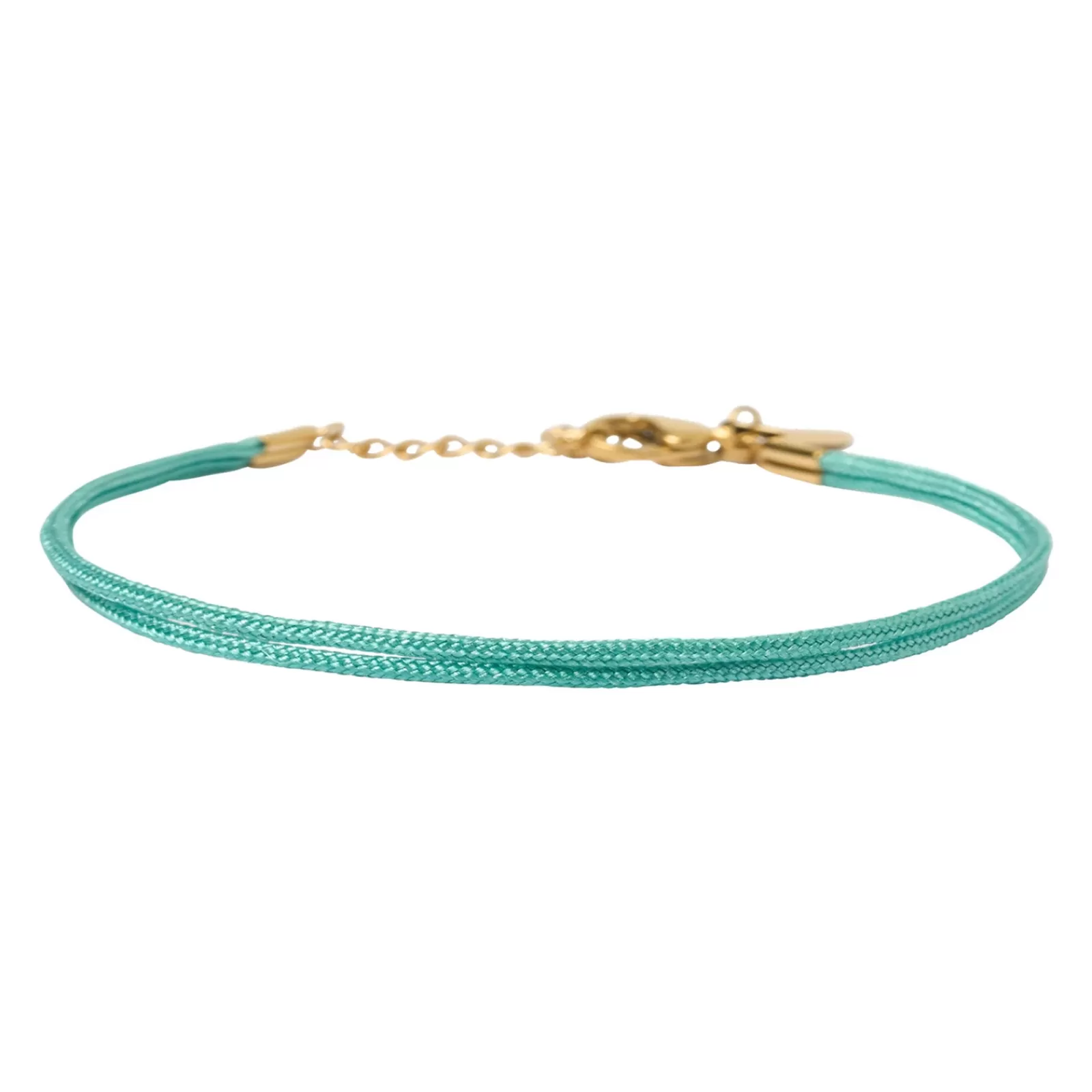 Arms Of Eve Friendship | Alphabet String Bracelet - Sky