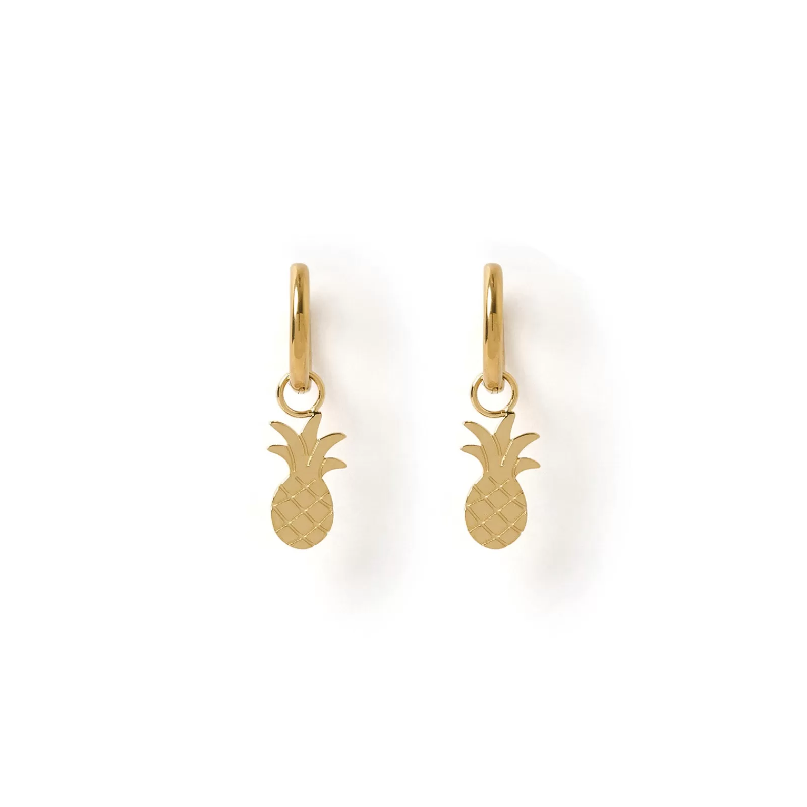 Arms Of Eve Gold | Charms | Ananas Gold Earrings