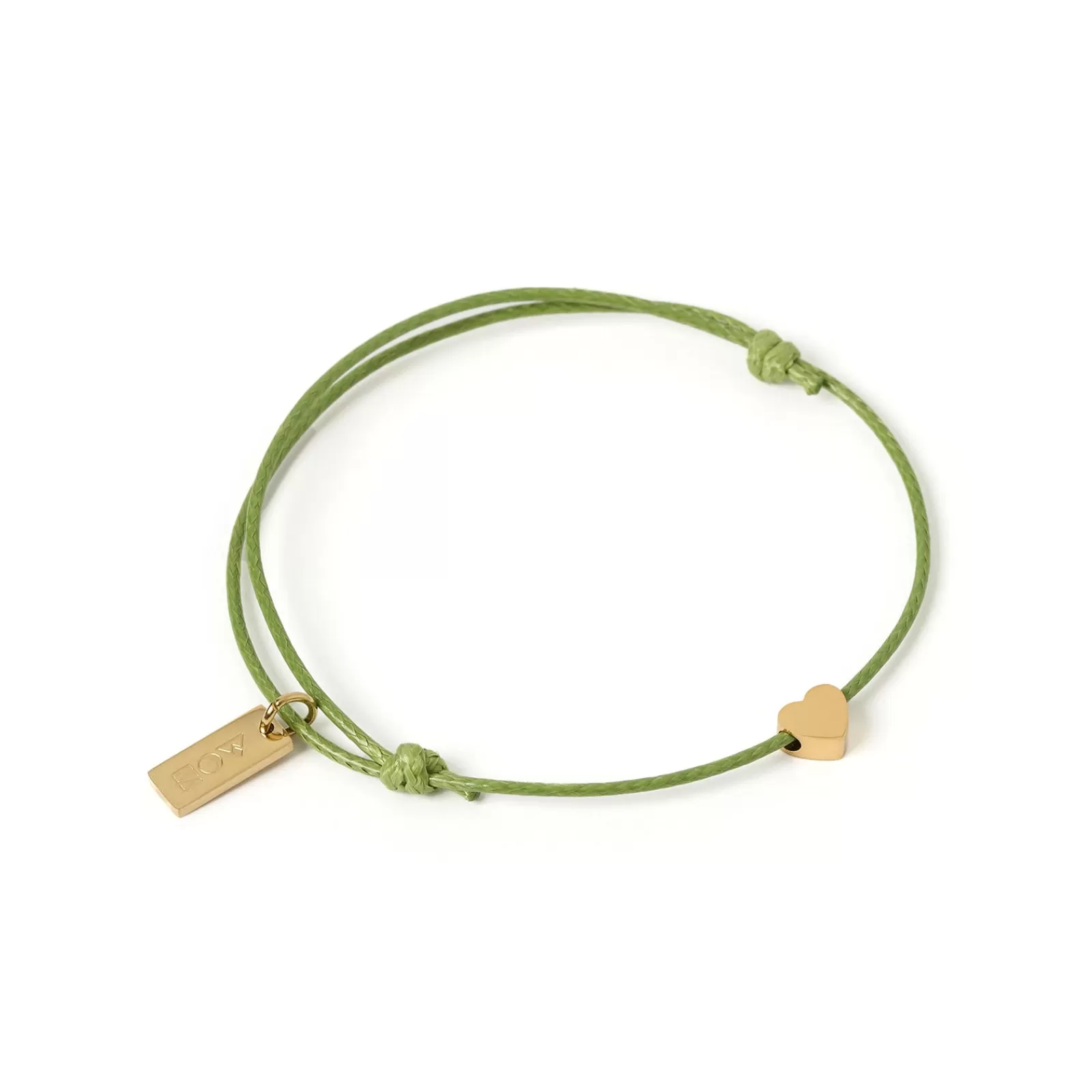 Arms Of Eve Friendship | Angel Heart Bracelet - Olive