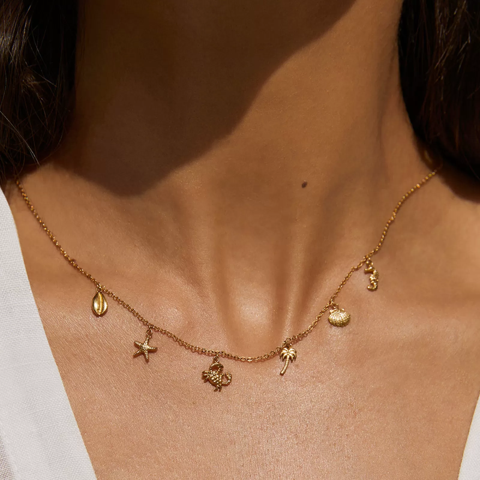 Arms Of Eve Gold | Ariel Gold Necklace