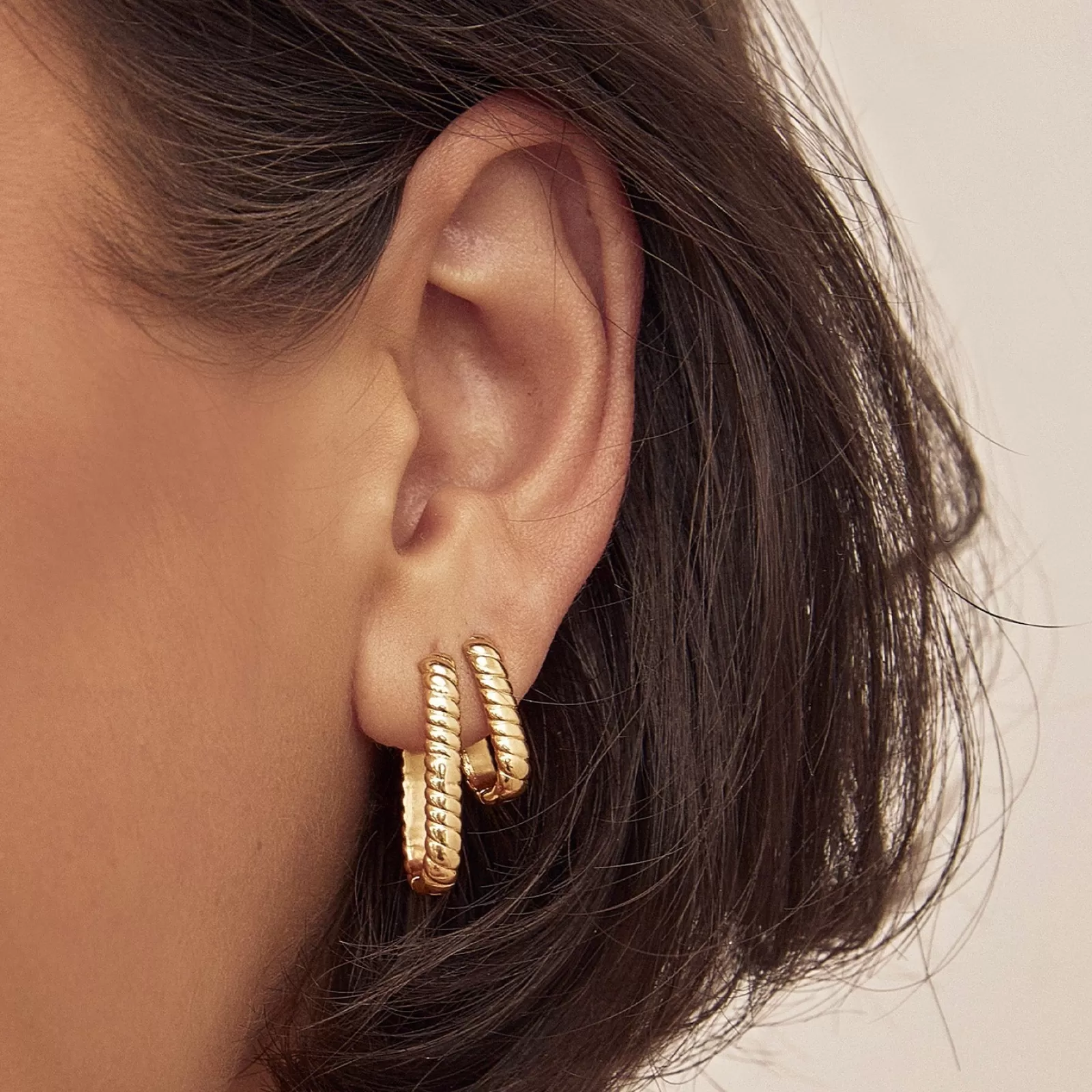 Arms Of Eve Gold | Hoops | Avery Gold Earrings