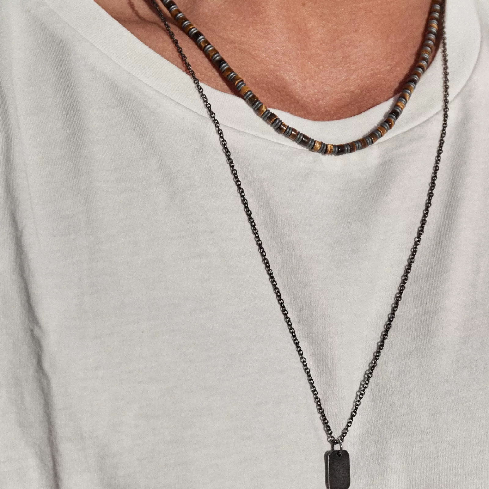 Arms Of Eve Mens | Mens | Banksy Men's Tag Necklace