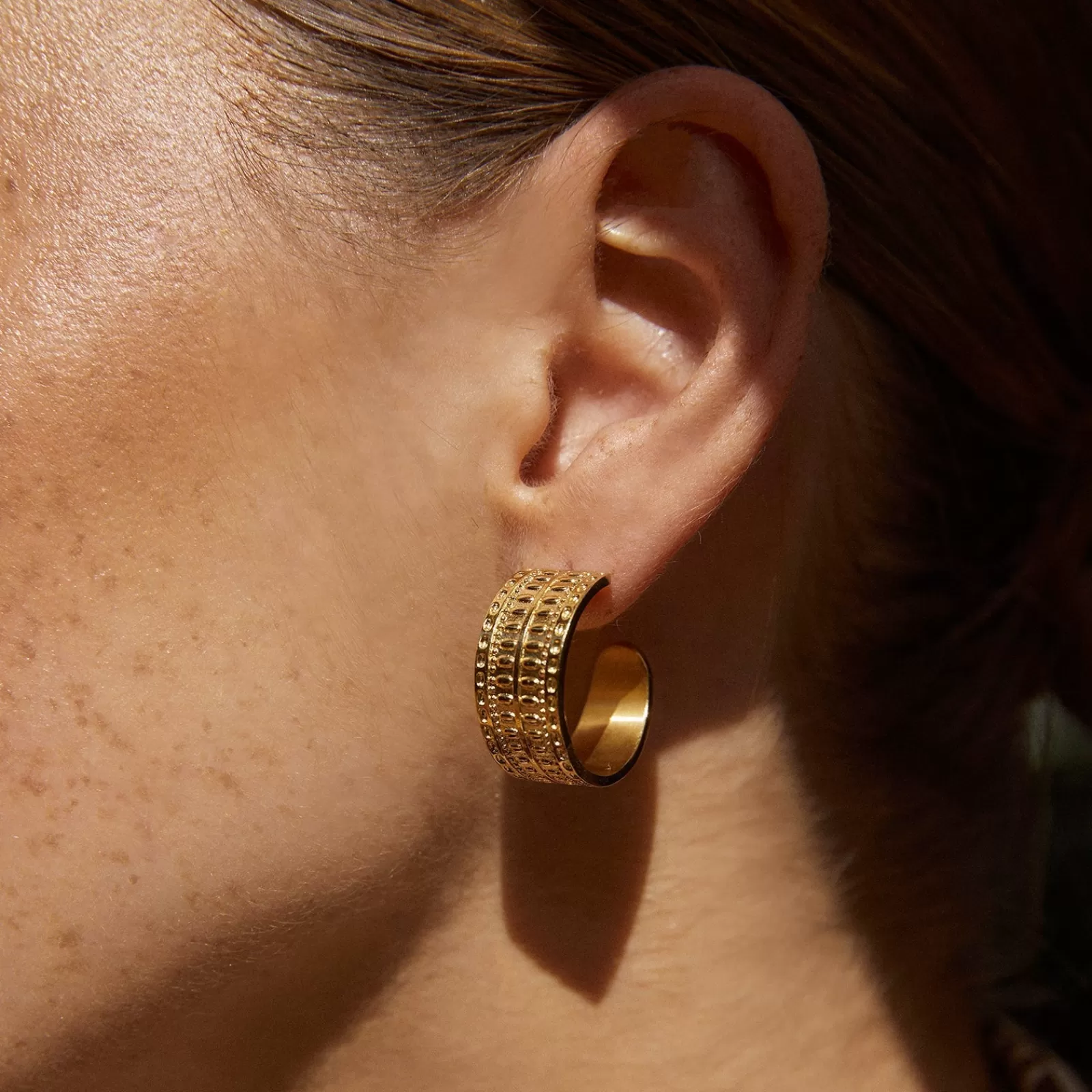 Arms Of Eve Gold | Statement | Bodhi Gold Earrings