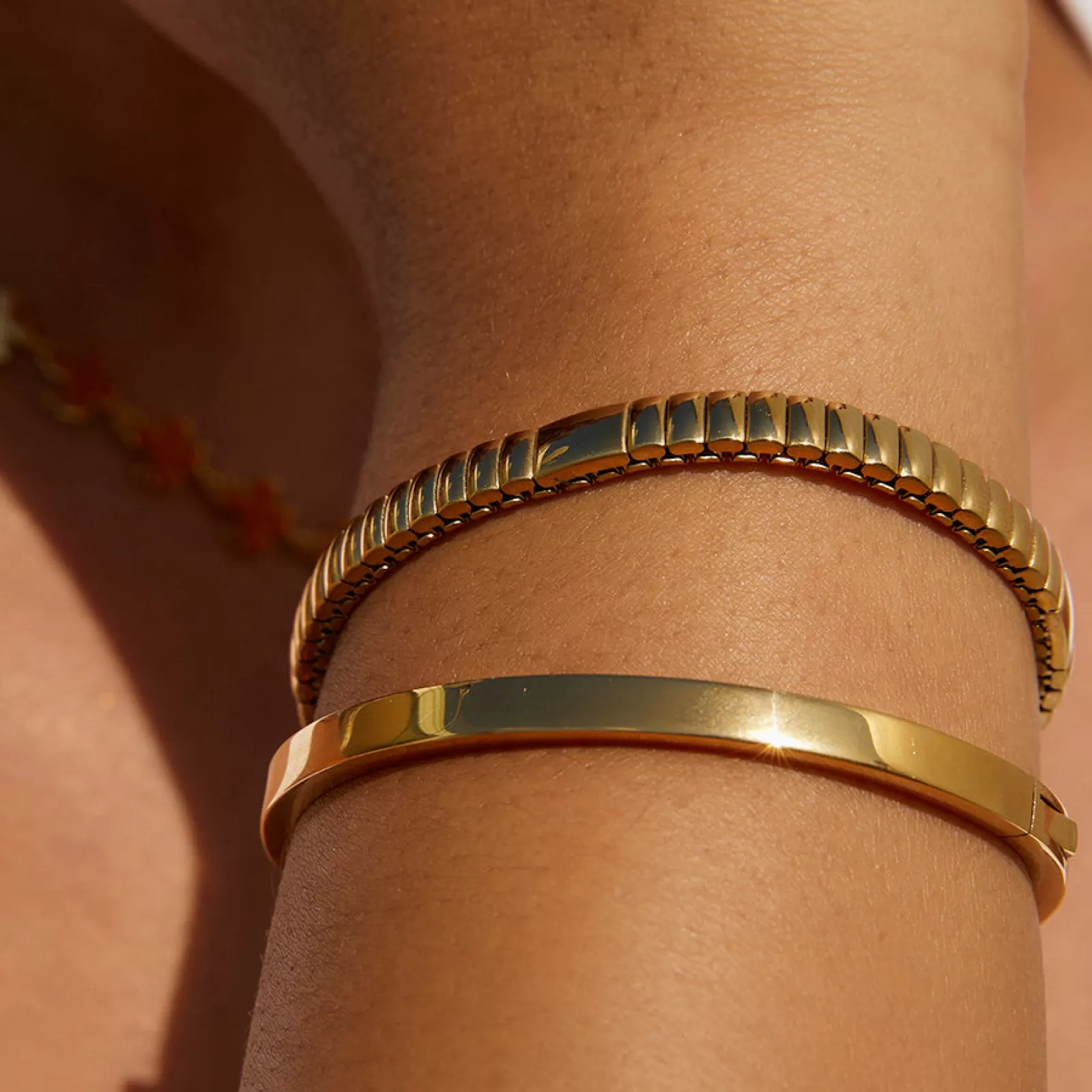 Arms Of Eve Gold | Bangles | Carmi Gold Bracelet