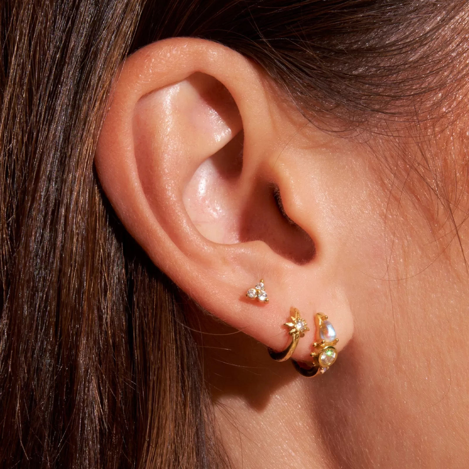 Arms Of Eve Singles | Cassia Single Stack Stud Earring