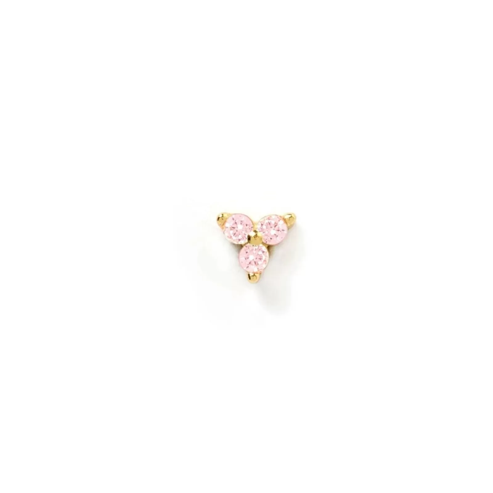 Arms Of Eve Singles | Cassia Single Stack Stud Earring - Rose