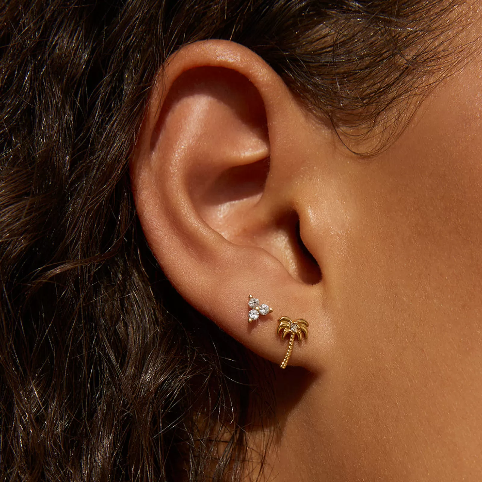 Arms Of Eve Stones | Studs | Cassia Stud Earrings - Stone