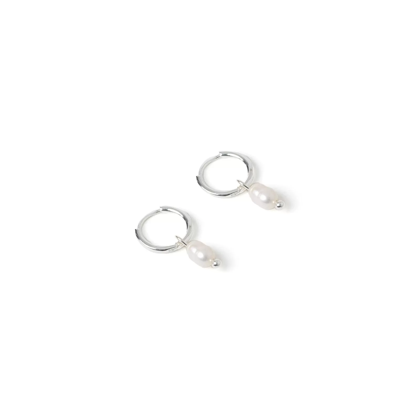 Arms Of Eve Pearl | Silver | Cordelia Pearl Earrings - Silver