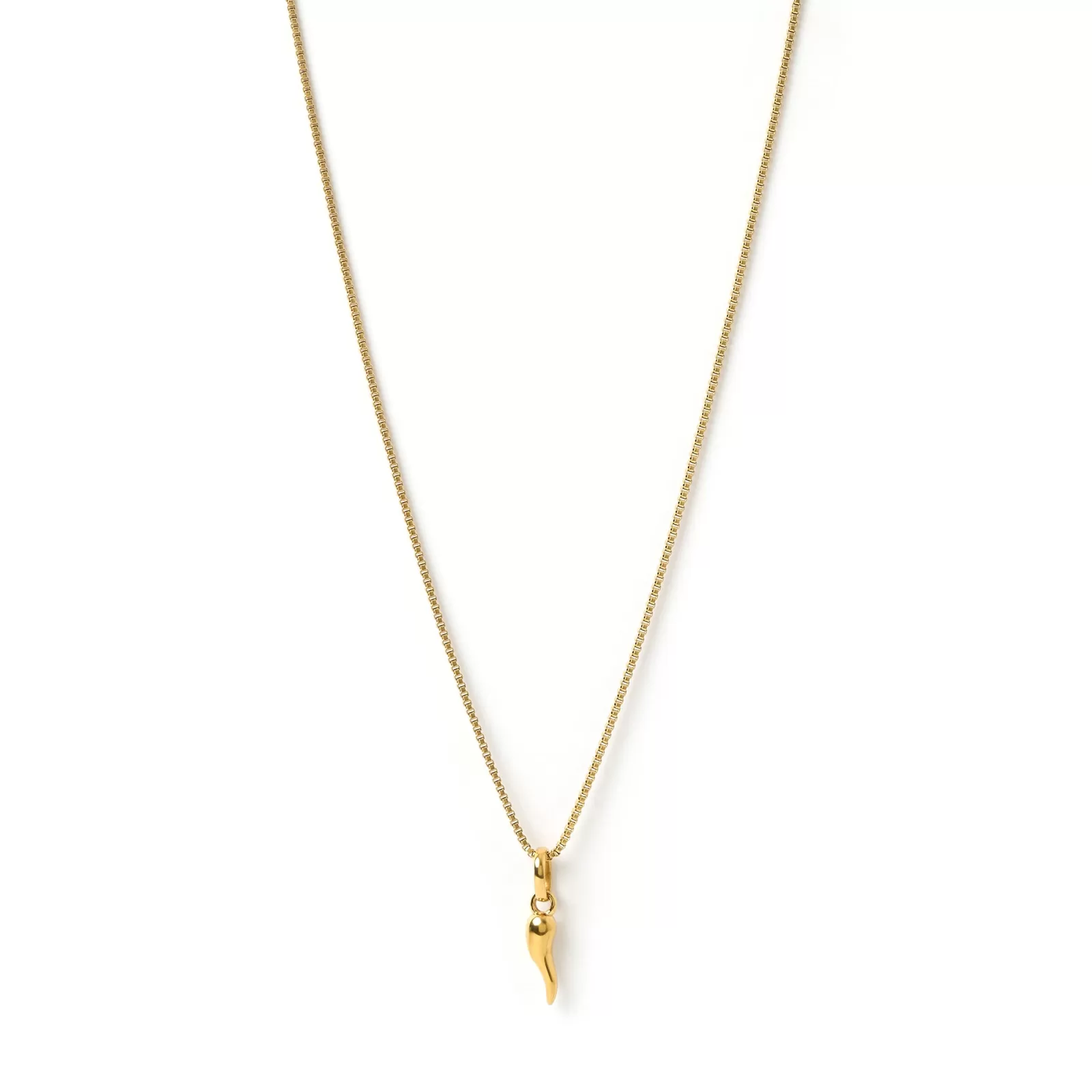 Arms Of Eve Gold | Pendant | Cornicello Gold Charm Necklace - Small