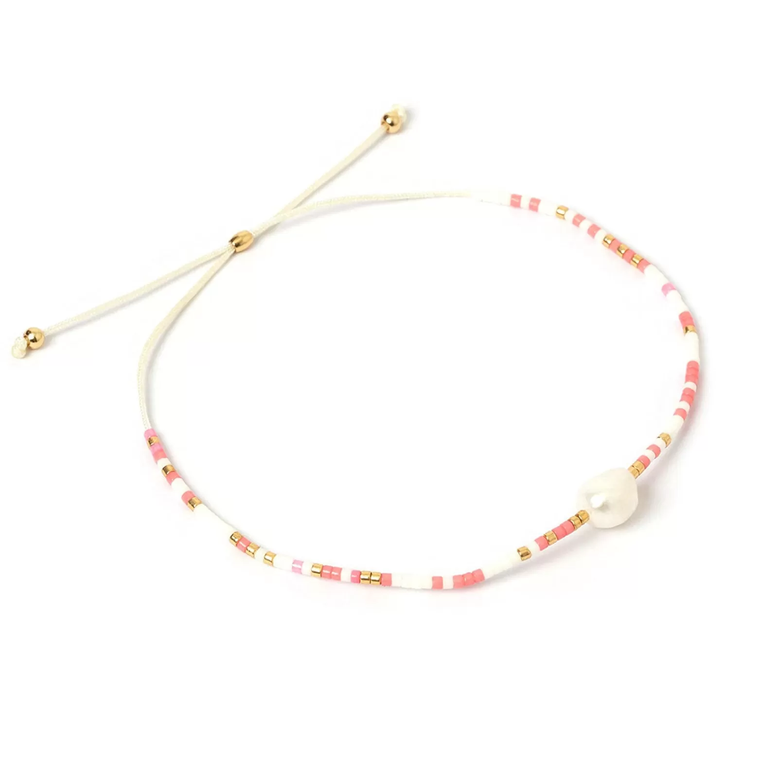 Arms Of Eve Pearl | Beaded | Dixie Bracelet - Pink