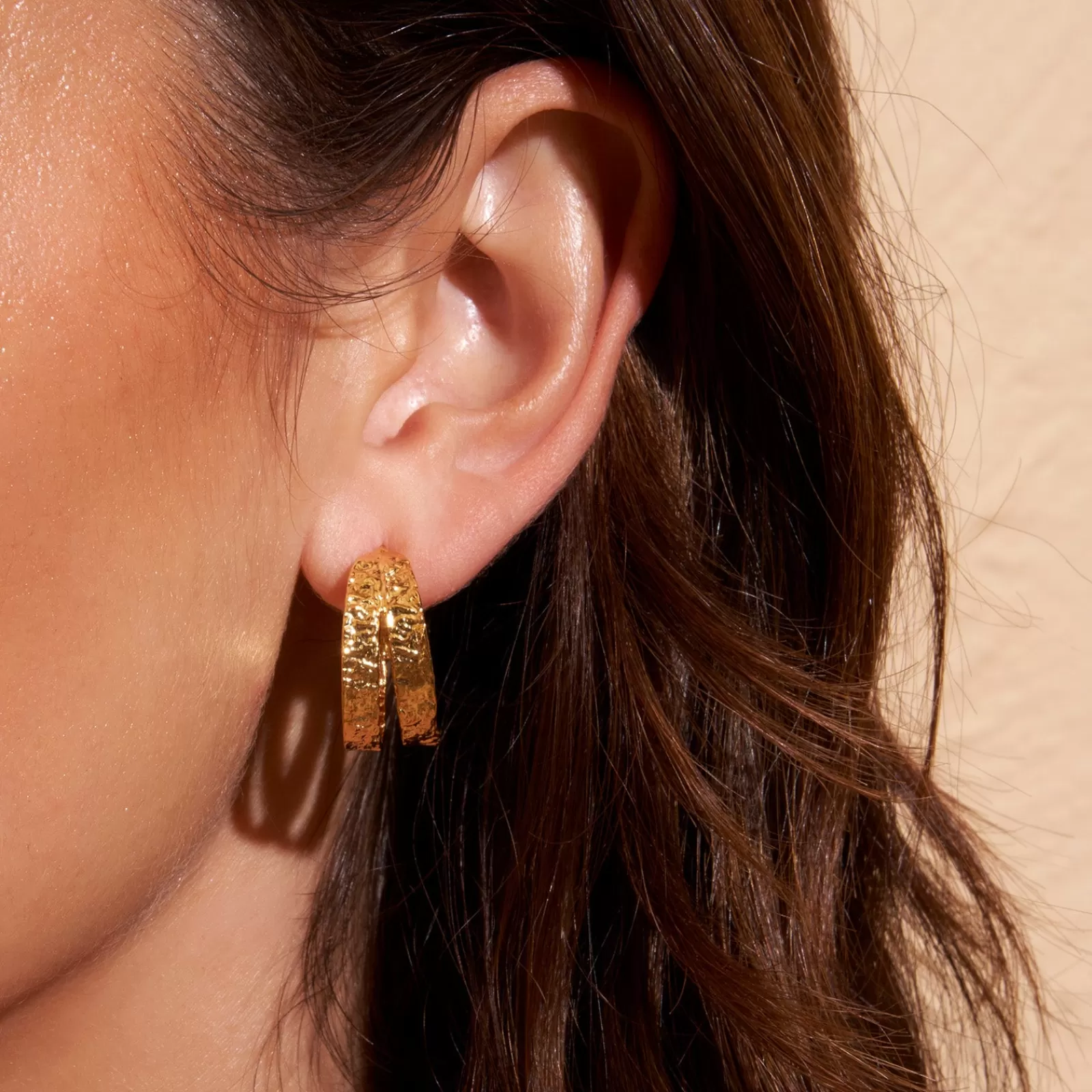 Arms Of Eve Gold | Statement | Elodi Gold Hoop Earrings