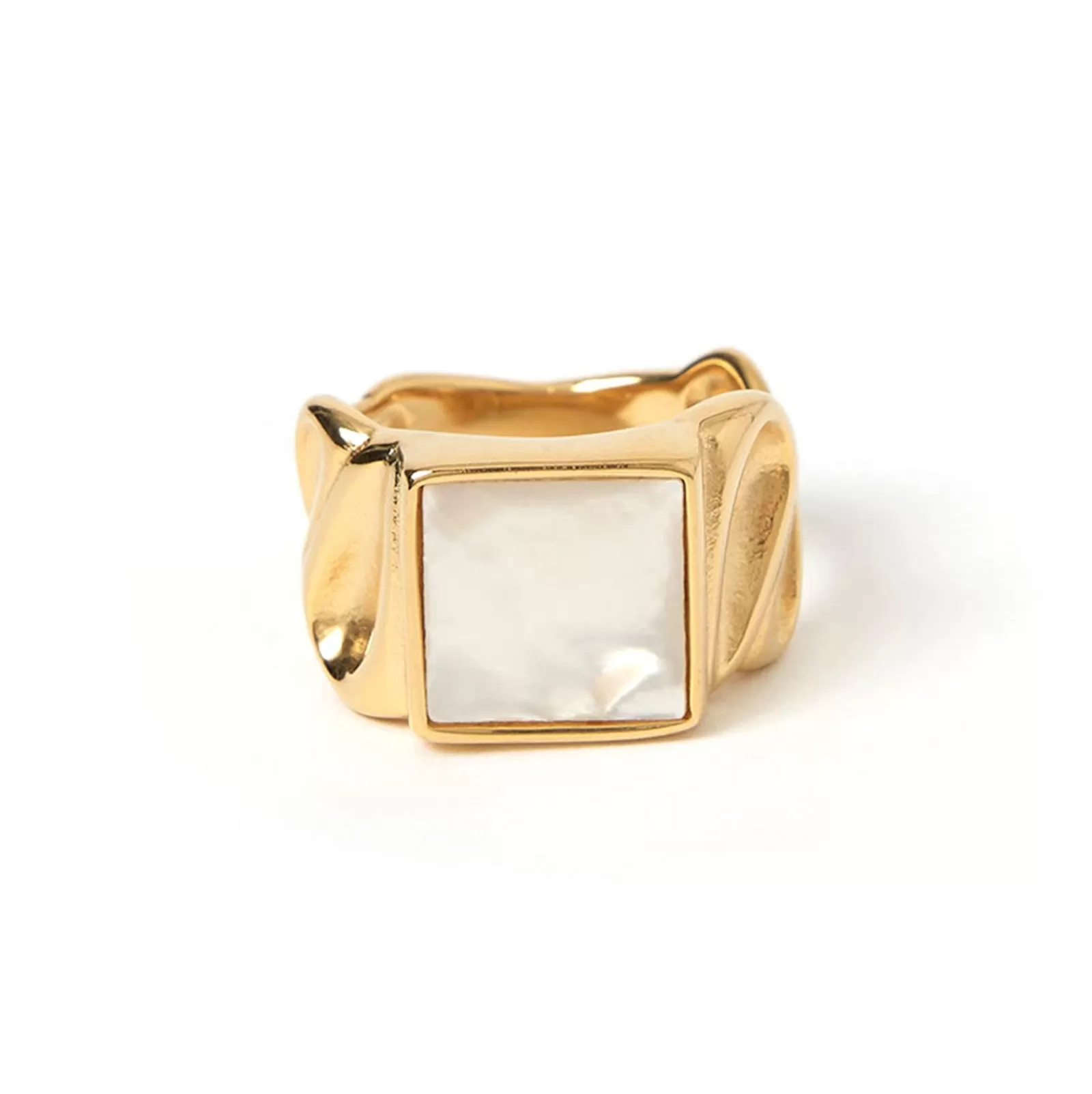 Arms Of Eve Pearl | Statement | Fez Gold and Pearl Ring