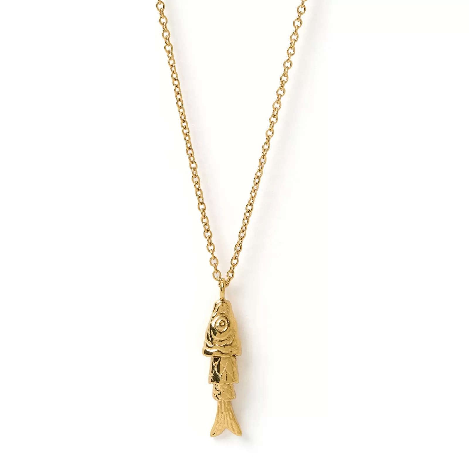 Arms Of Eve Gold | Pendant | Fishbone Gold Necklace