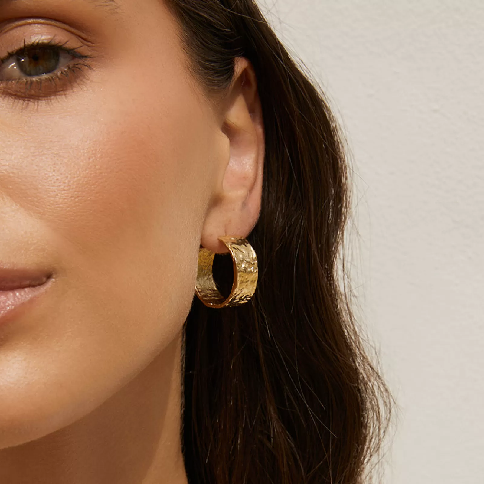 Arms Of Eve Gold | Statement | Gabriella Gold Hoop Earrings