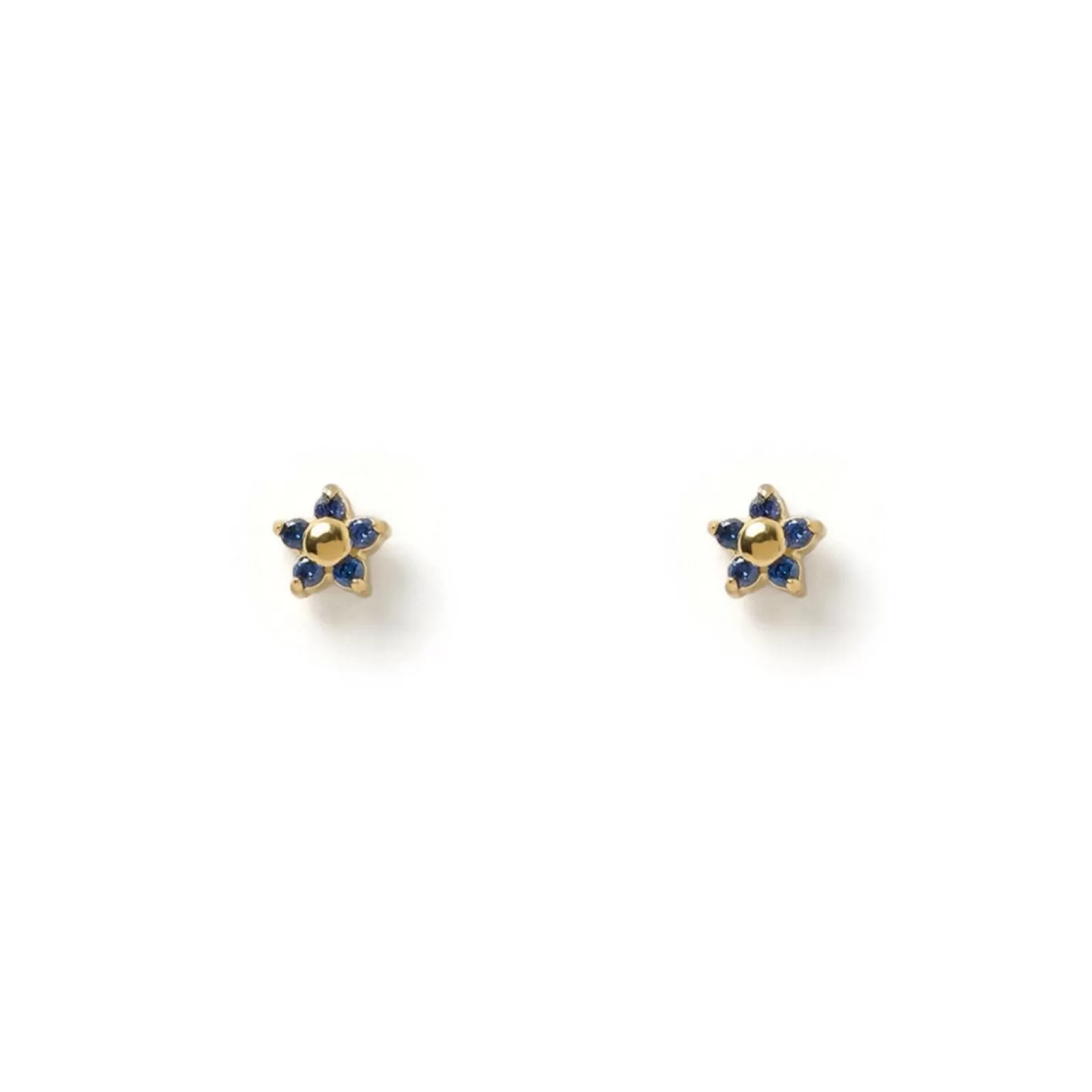 Arms Of Eve Stones | Studs | Gardenia Studs - Sapphire