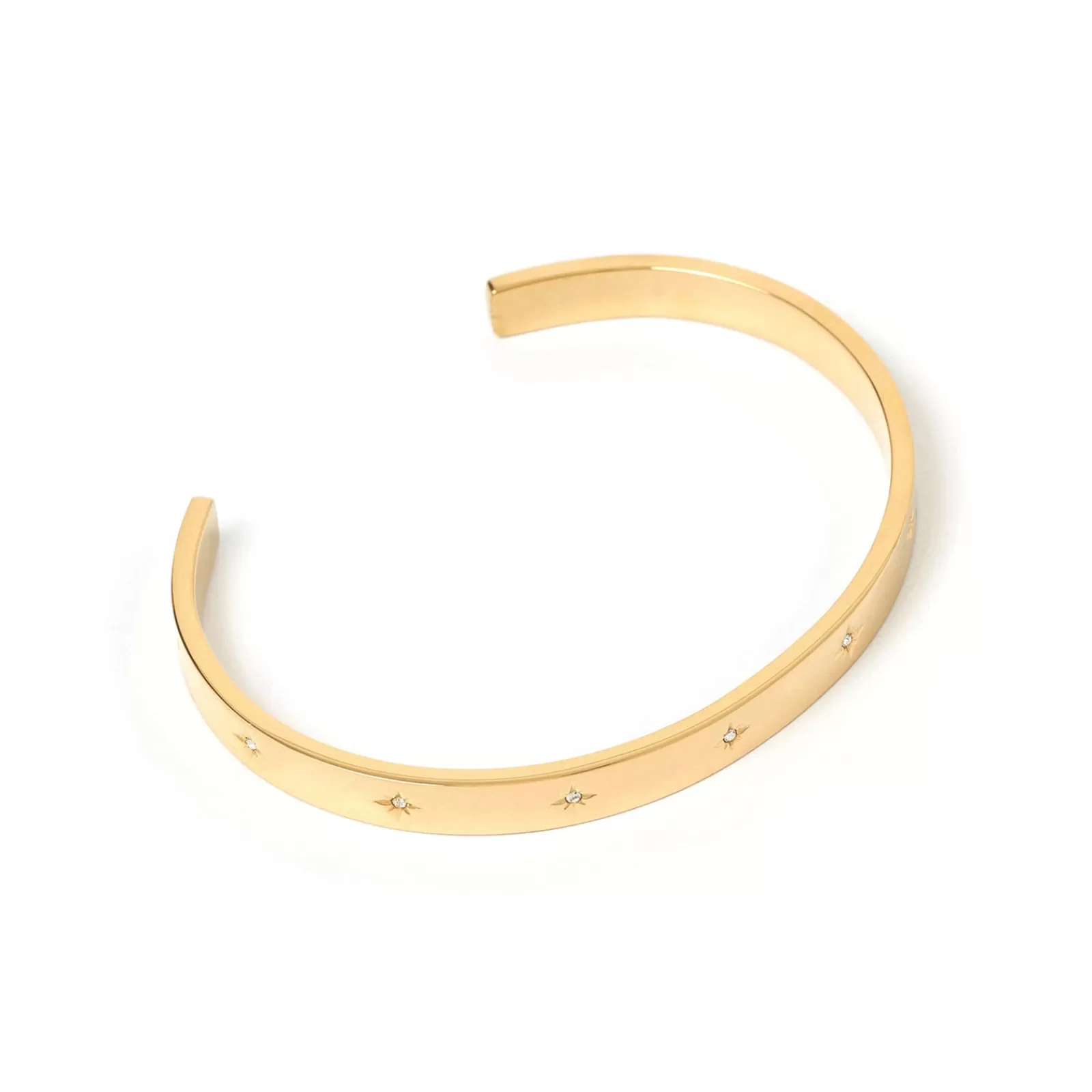 Arms Of Eve Gold | Cuffs | Gemma Gold Cuff Bracelet