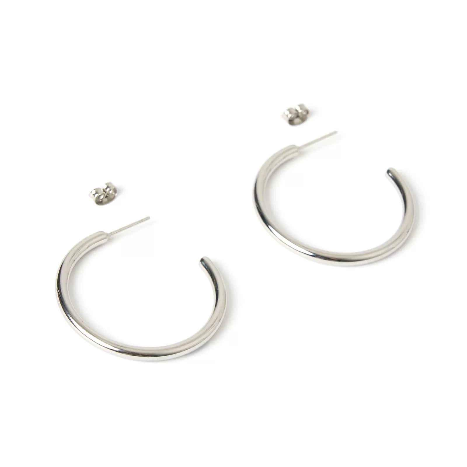 Arms Of Eve Silver | Statement | Harper Hoop Earrings - Silver