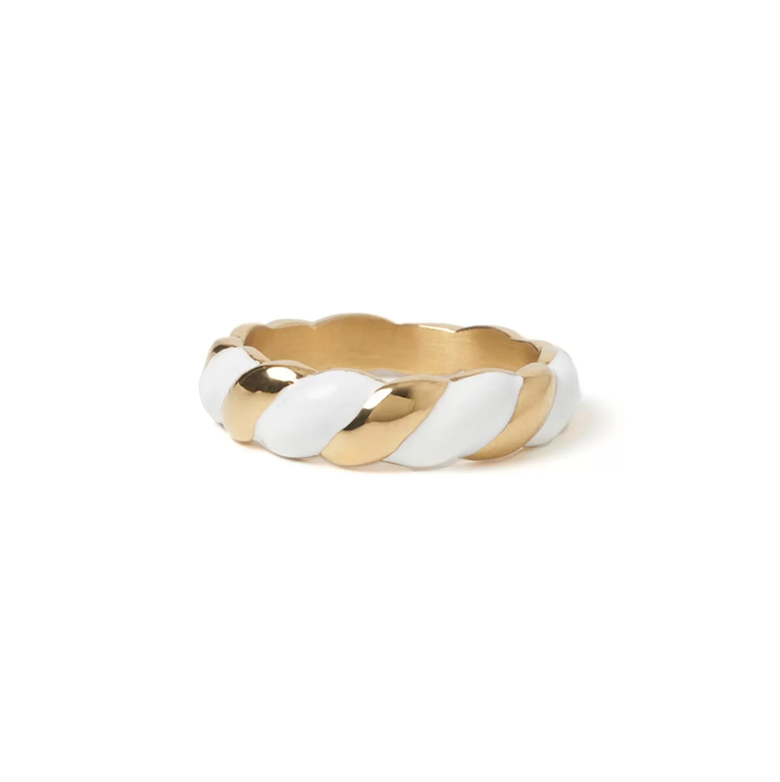 Arms Of Eve Stacking | Hudson Gold and Enamel Ring