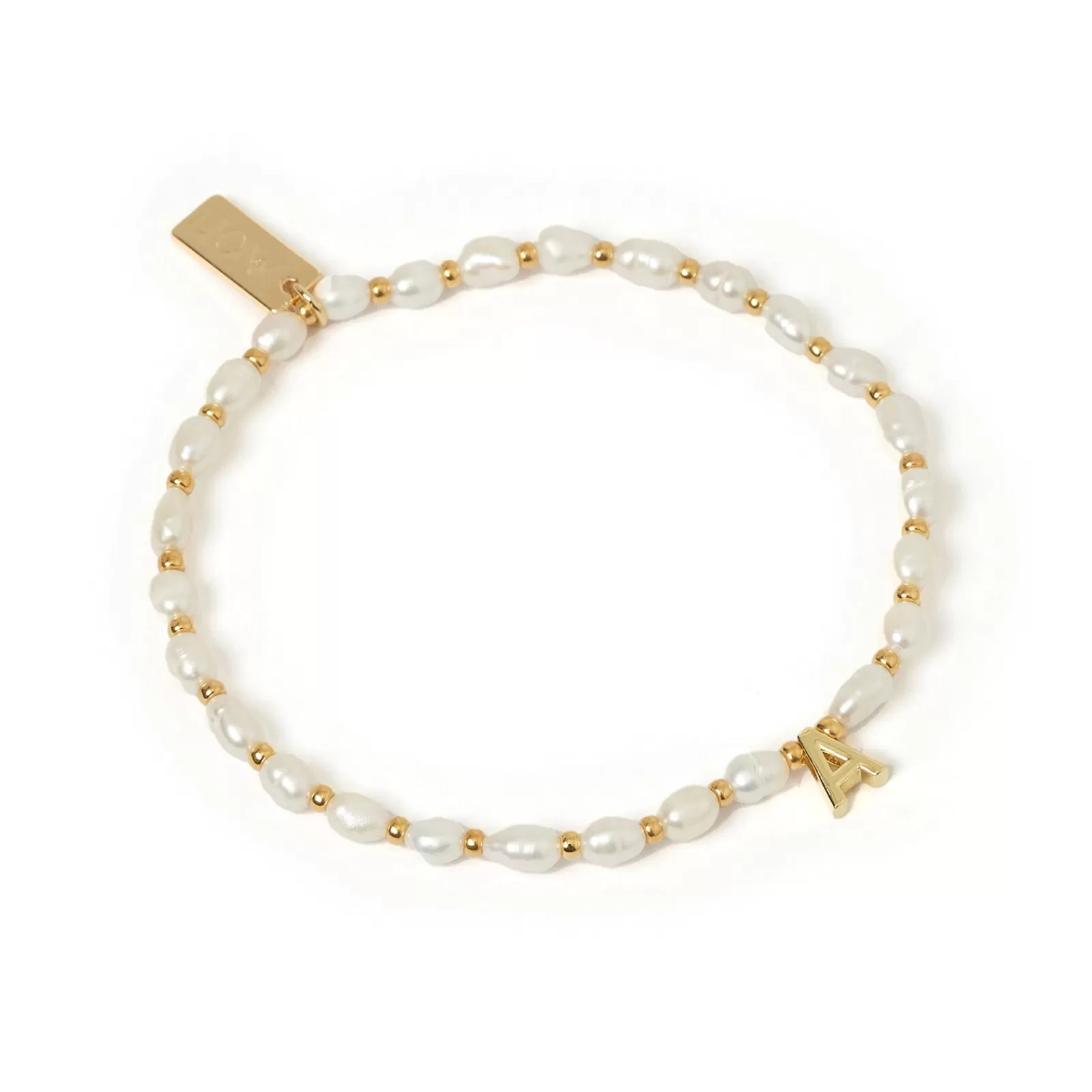 Arms Of Eve Pearl | Friendship | Initial Pearl Bracelet