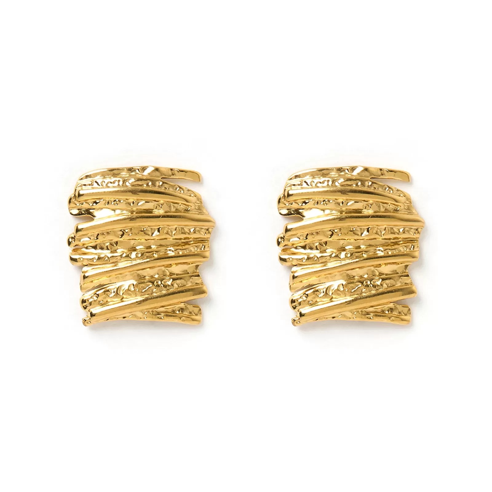 Arms Of Eve Gold | Statement | Iris Gold Earrings