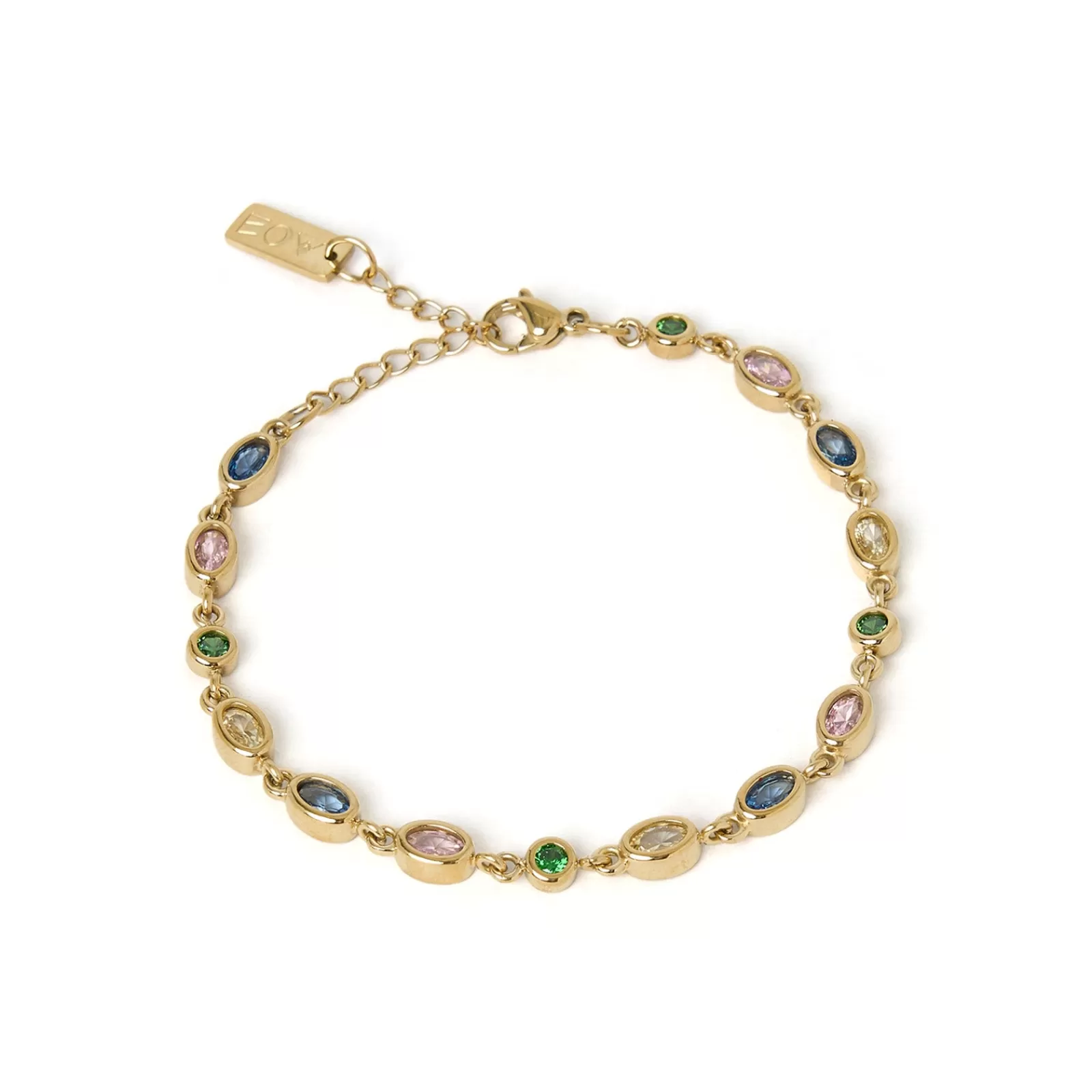 Arms Of Eve Stones | Isadora Gold Bracelet - Multi