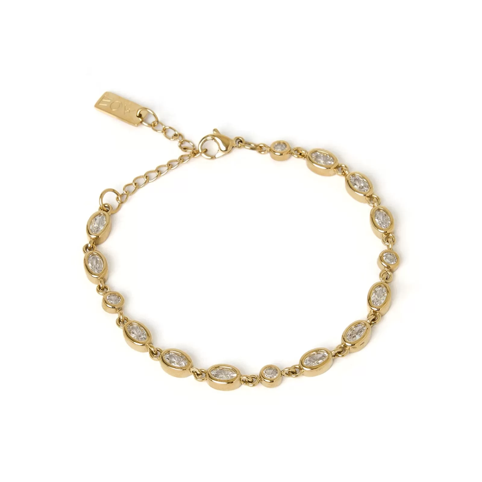 Arms Of Eve Stones | Isadora Gold Bracelet - Stone