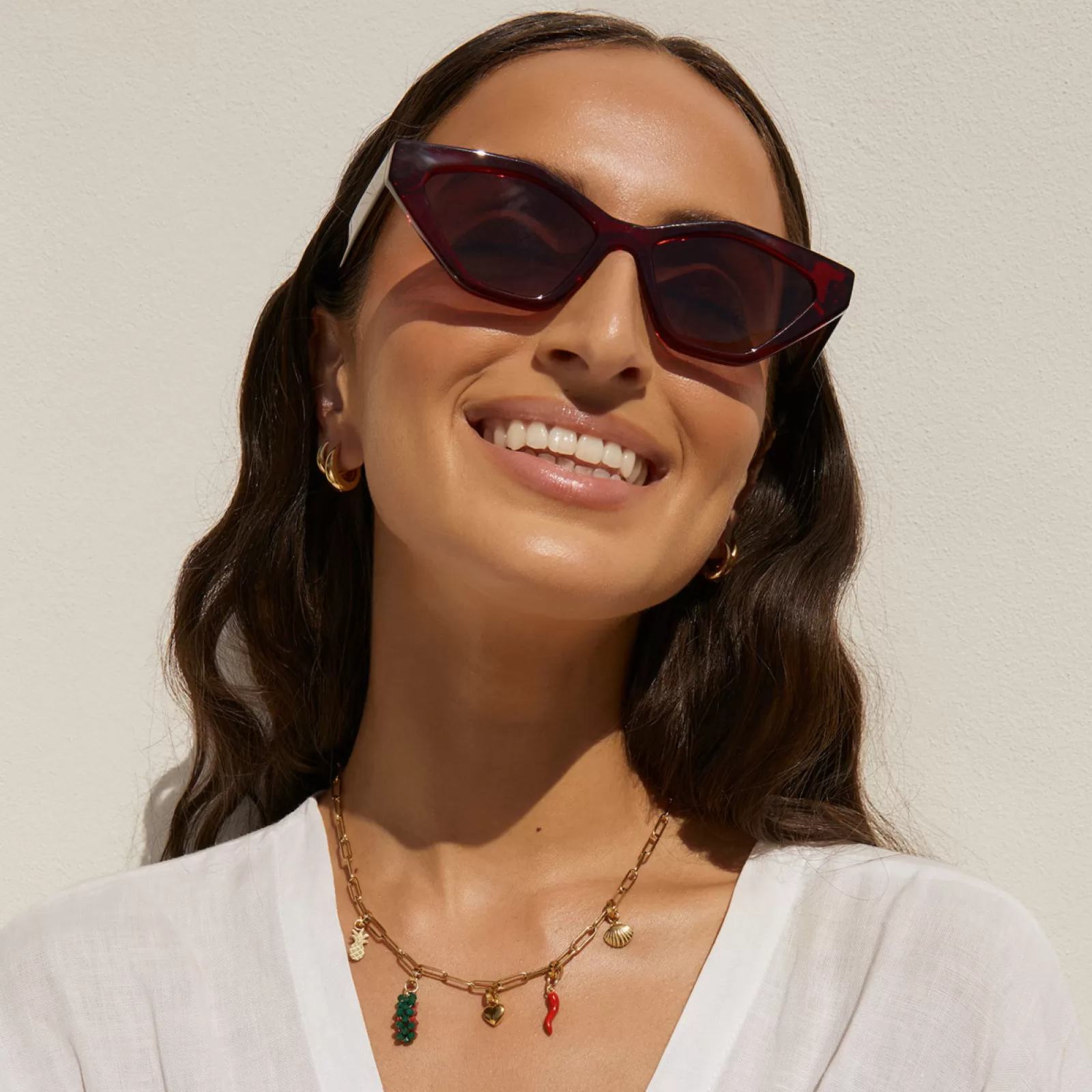 Arms Of Eve Sunglasses | Jagger Sunglasses - Cherry Red CherryRed