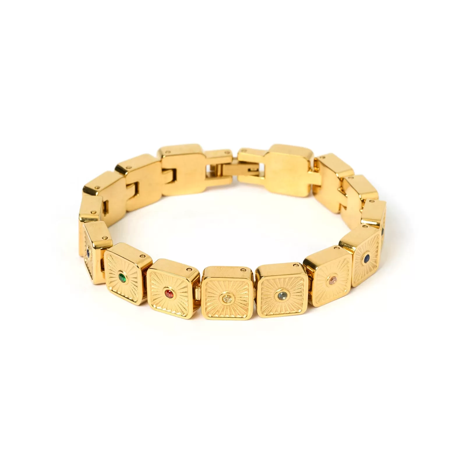 Arms Of Eve Stones | Jasper Gold Bracelet