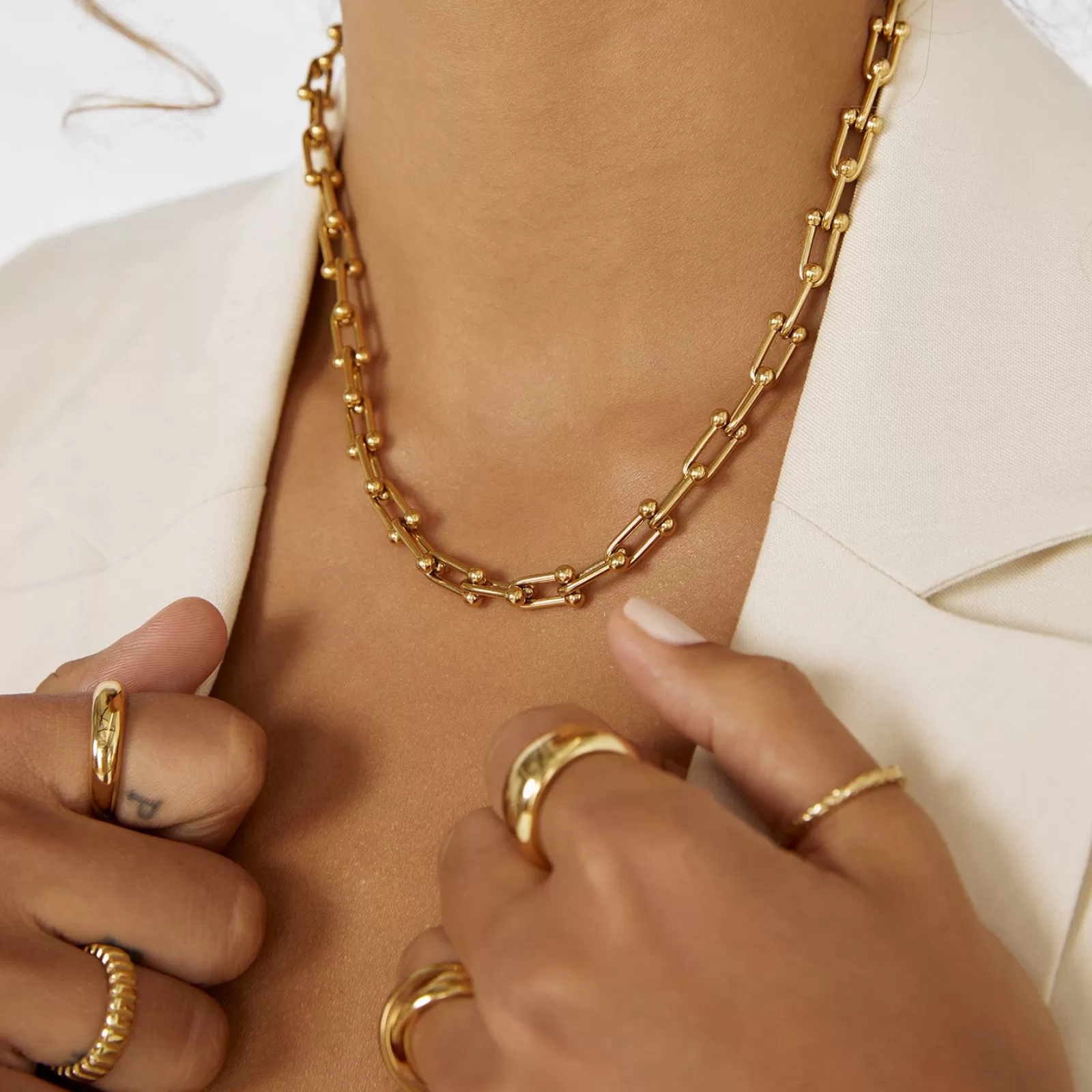 Arms Of Eve Gold | Chains | Kane Gold Necklace