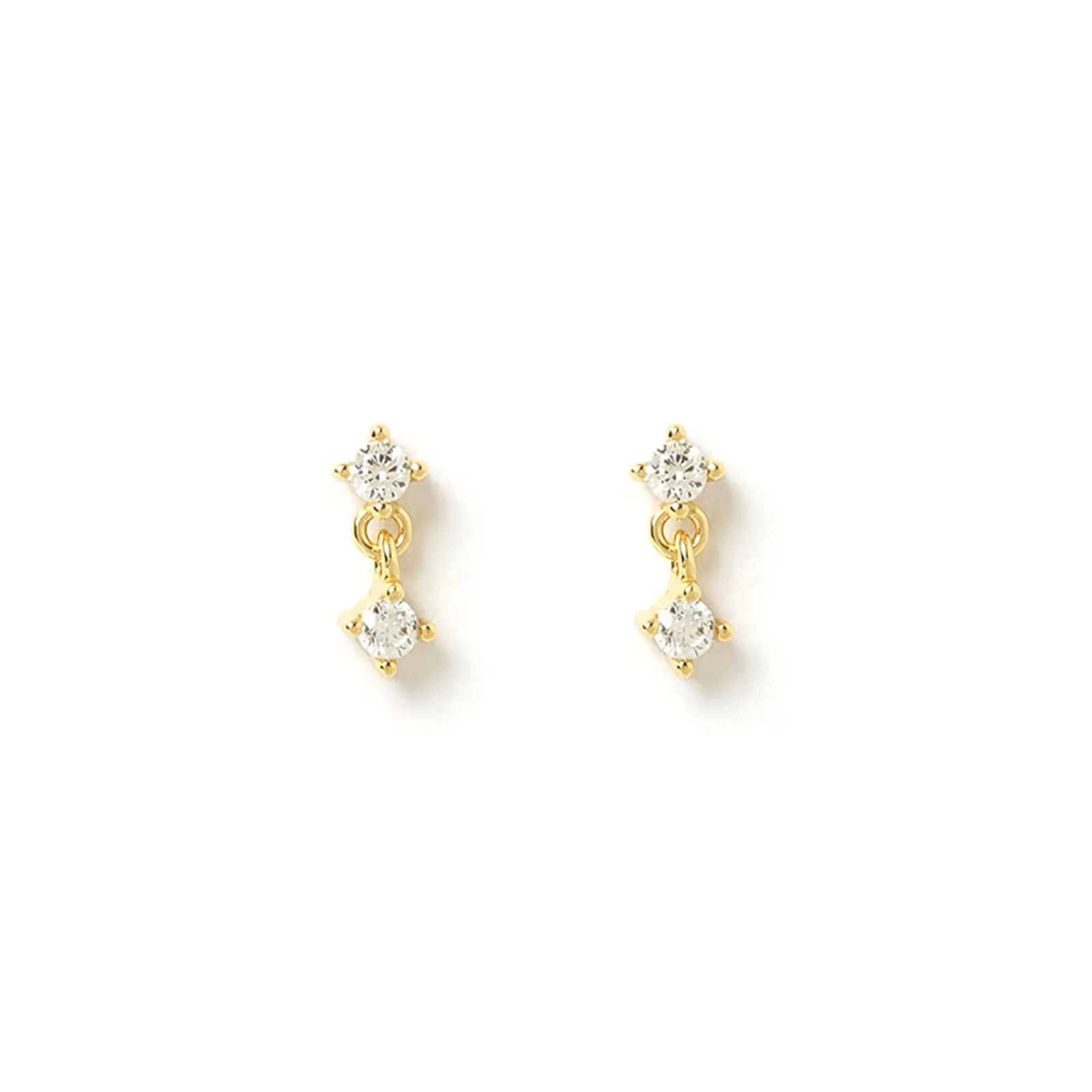 Arms Of Eve Stones | Studs | Liat Gold Earrings