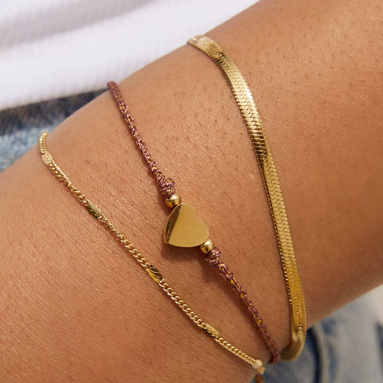 Arms Of Eve Friendship | Love Me Bracelet - Plum