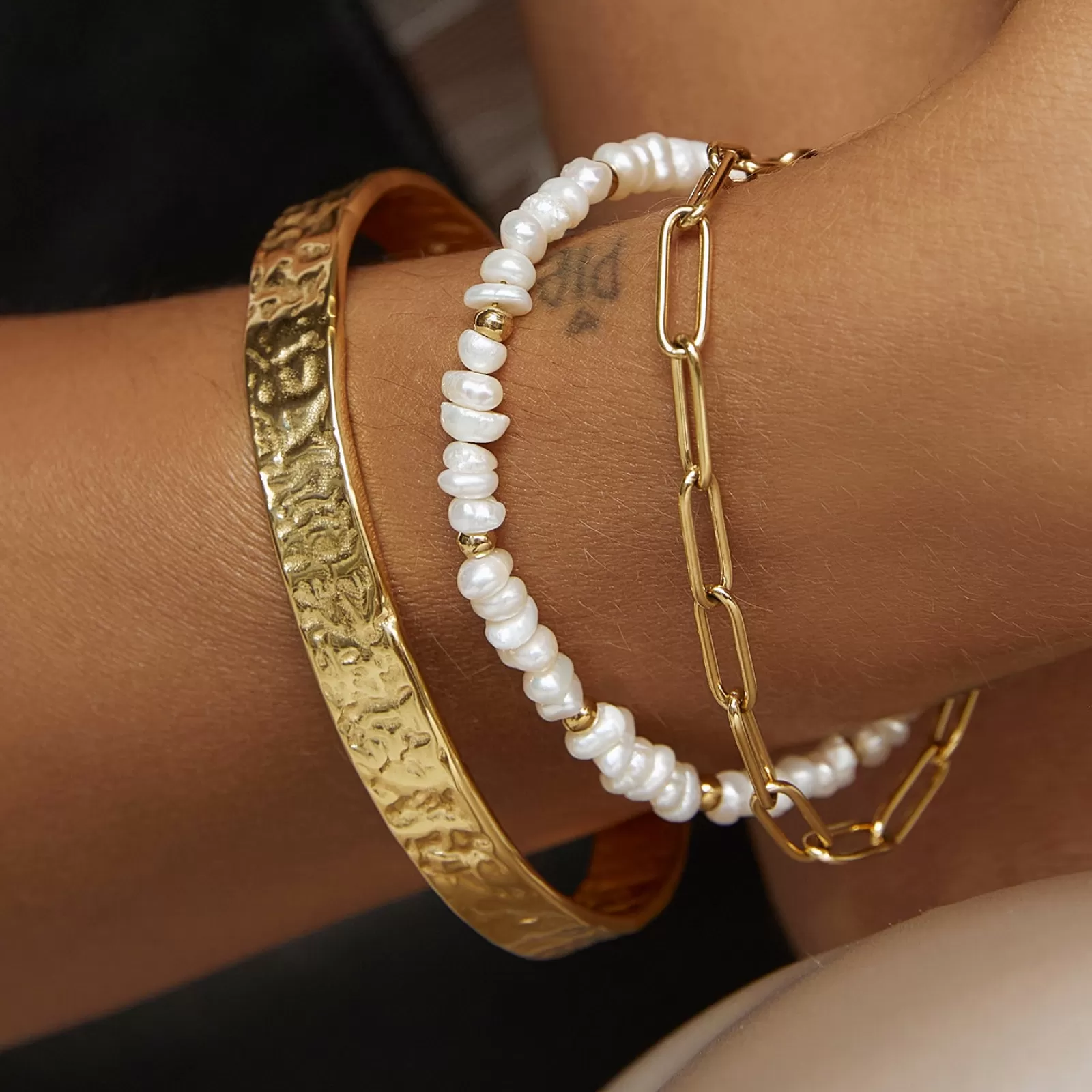 Arms Of Eve Stones | Pearl | Lucia Pearl Bracelet