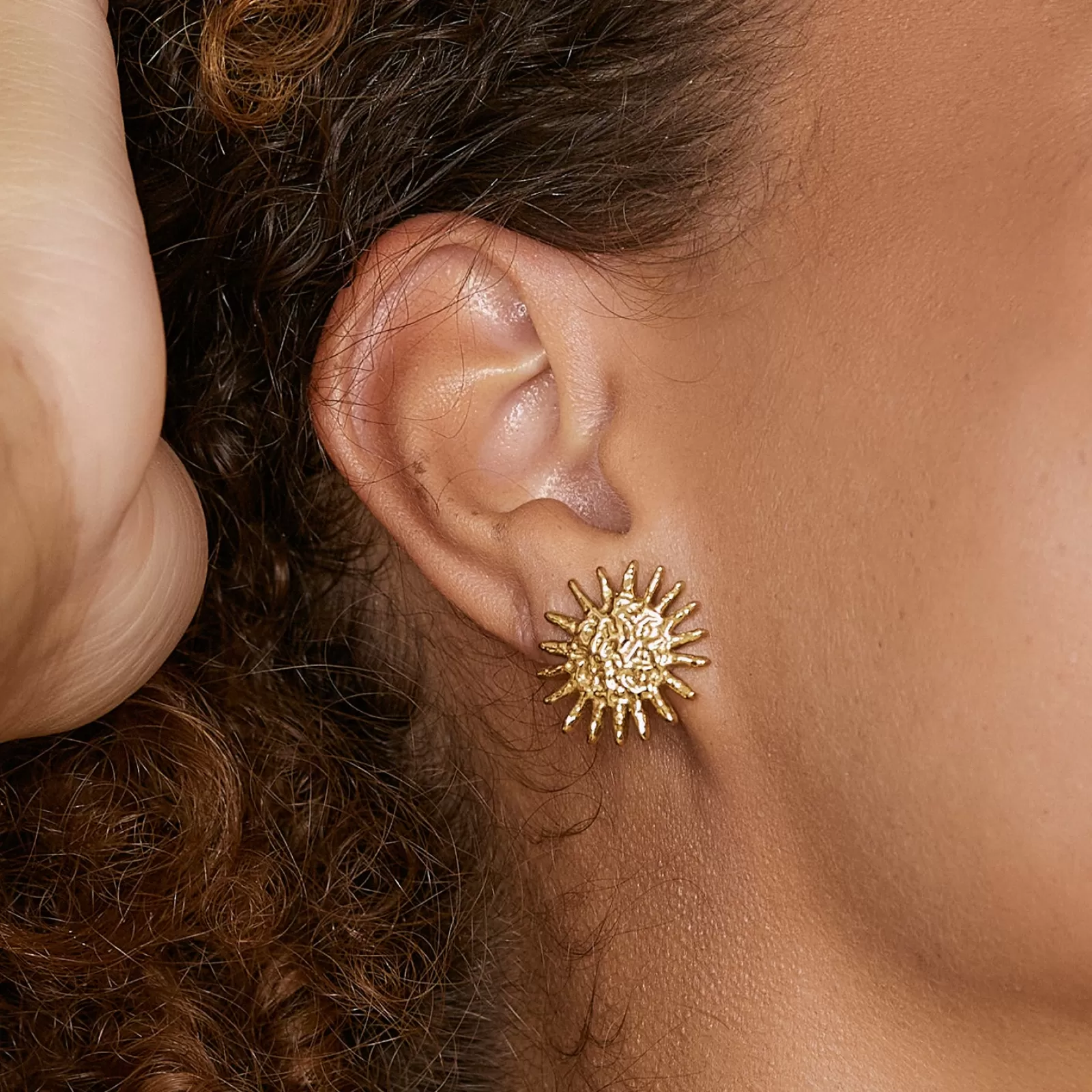 Arms Of Eve Gold | Statement | Magnolia Gold Earrings