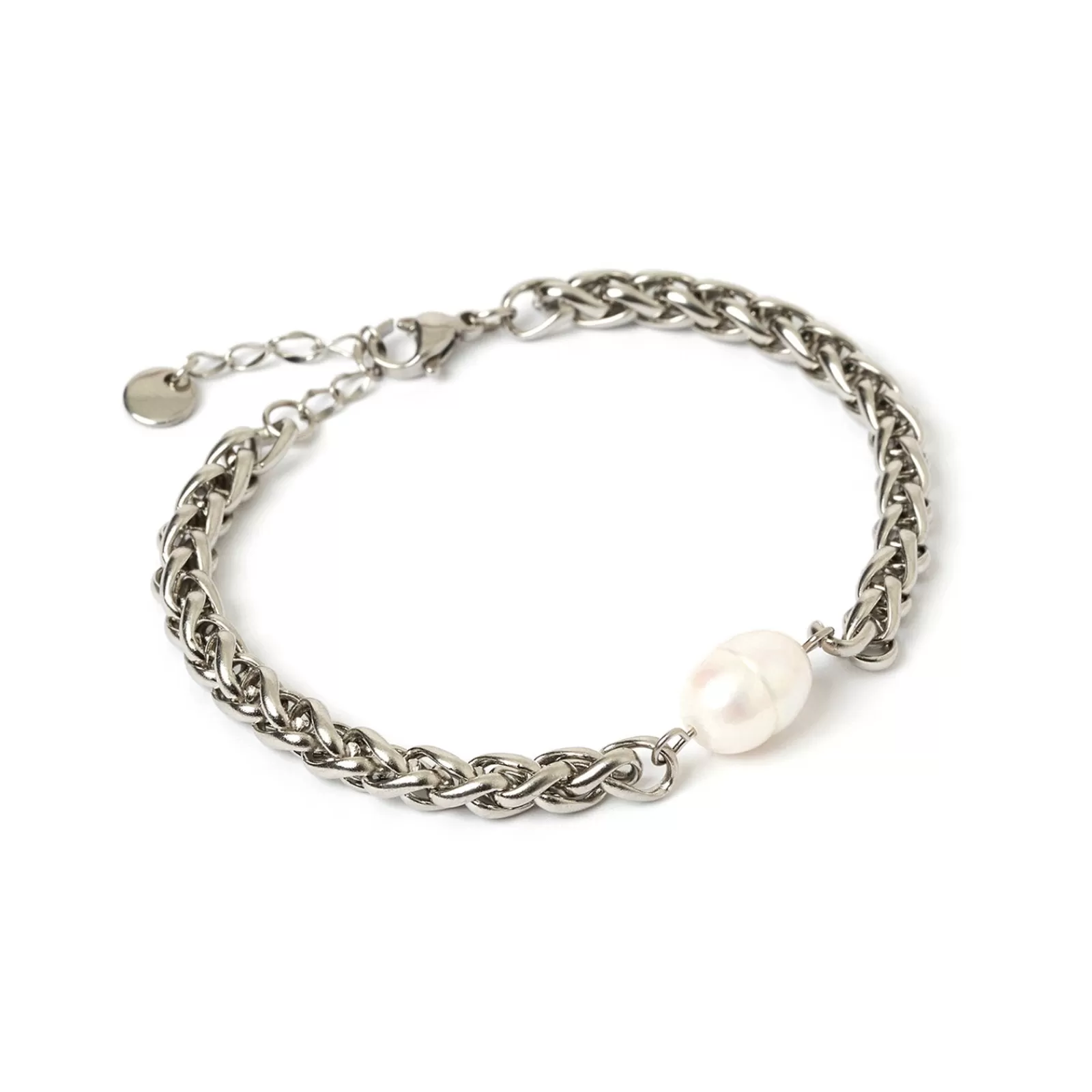 Arms Of Eve Pearl | Silver | Mia Pearl and Silver Bracelet