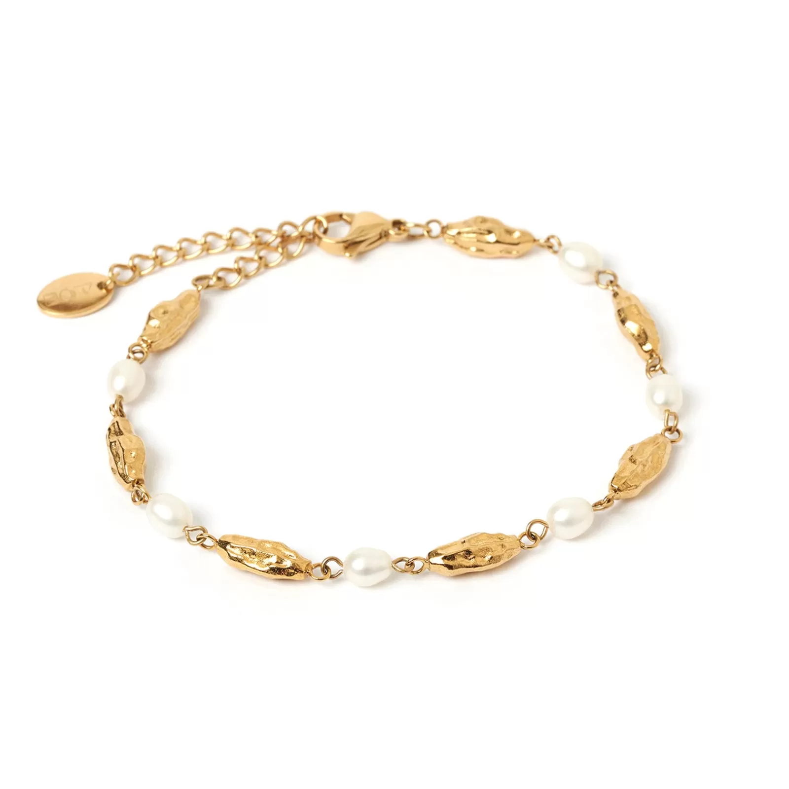 Arms Of Eve Pearl | Mimi Pearl and Gold Bracelet