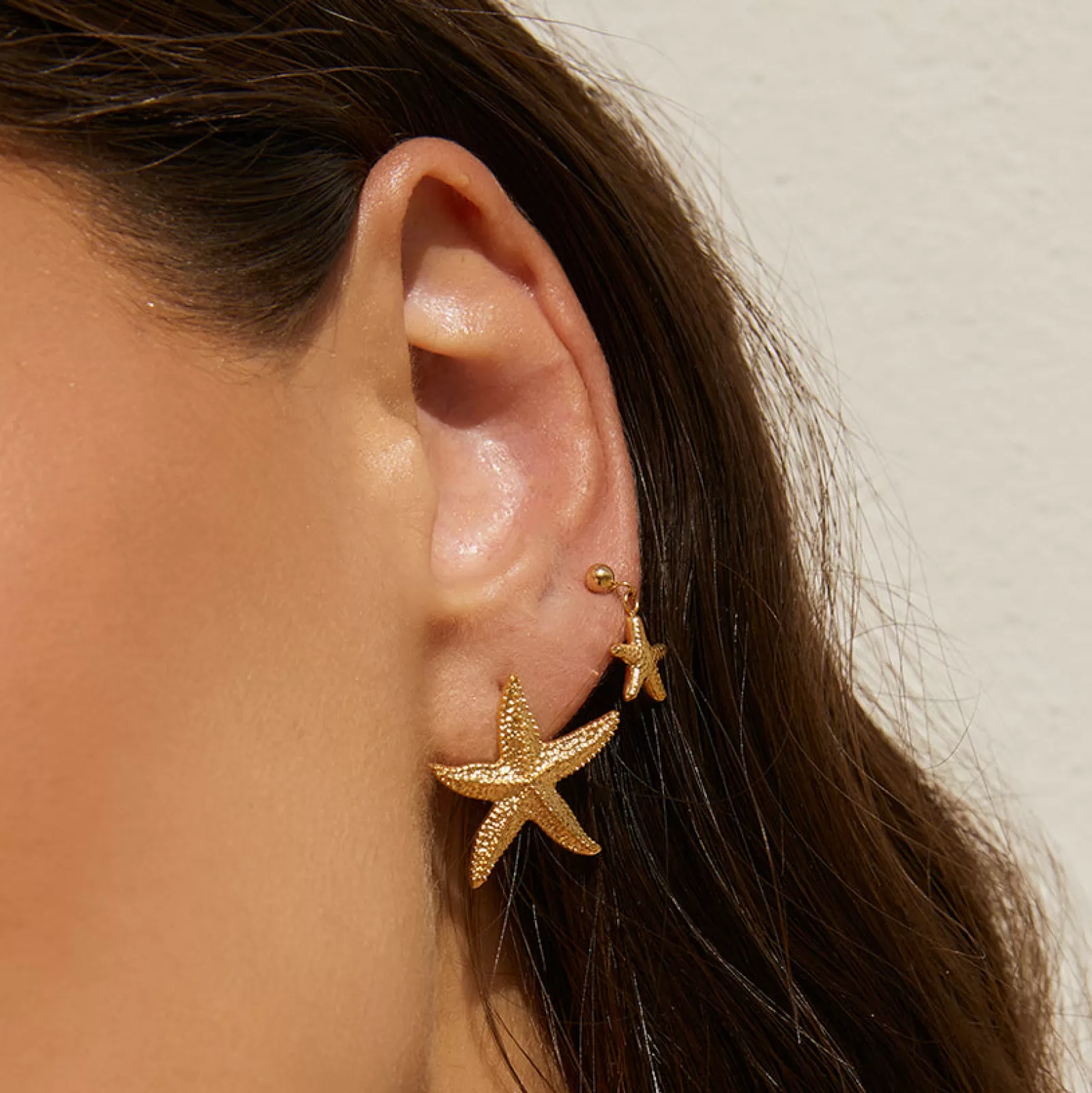 Arms Of Eve Gold | Statement | Mini Siesta Gold Earrings