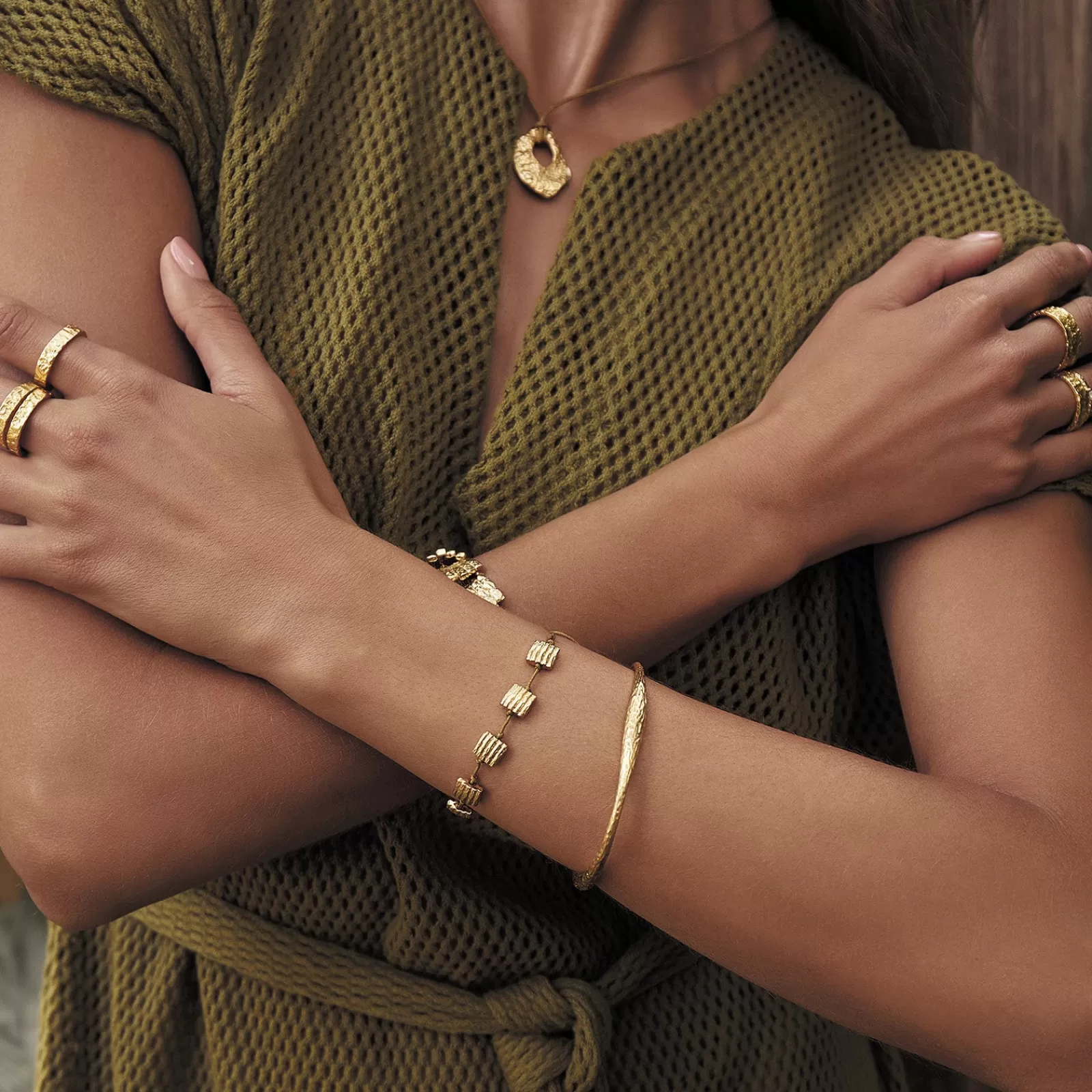 Arms Of Eve Gold | Cuffs | Montana Gold Cuff Bracelet