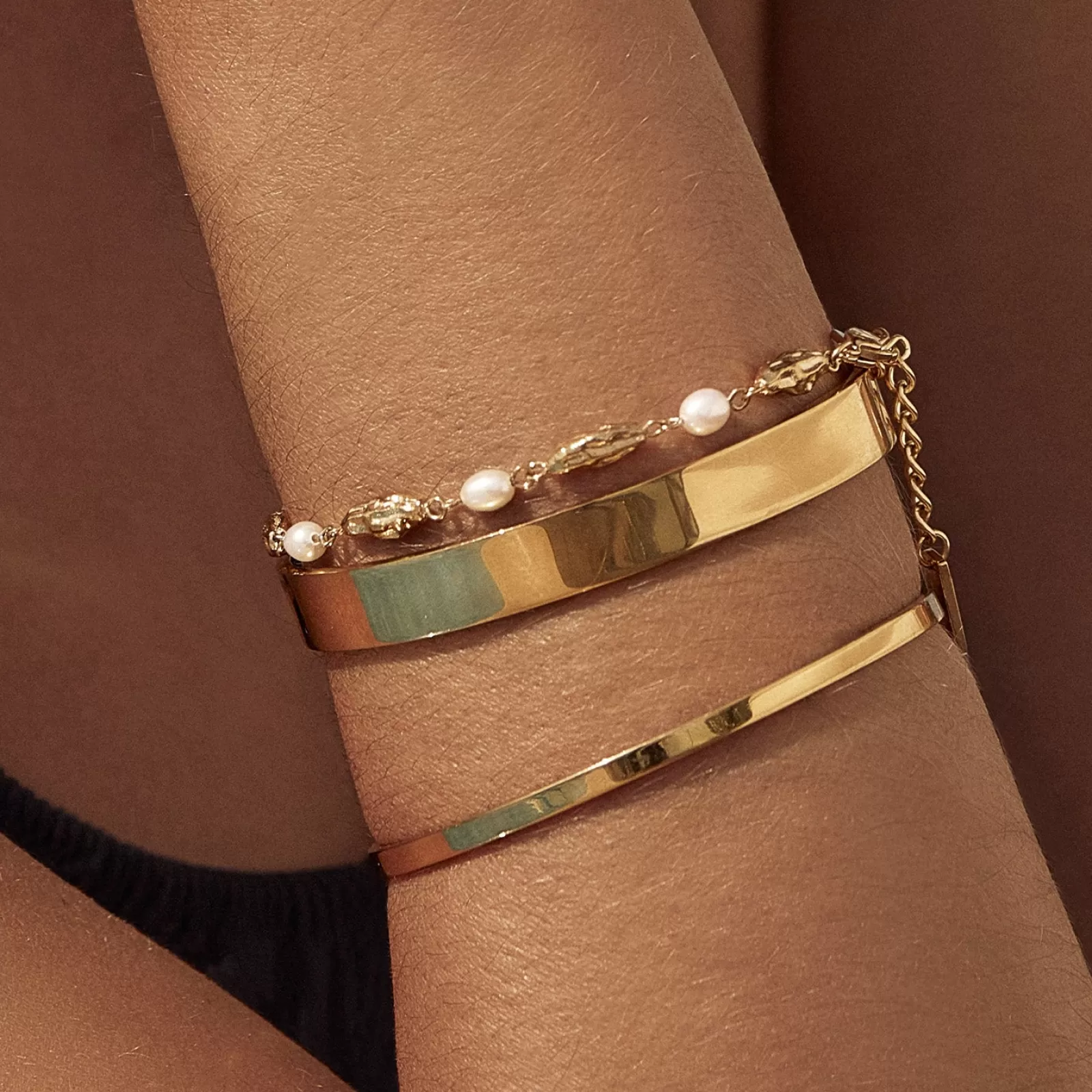 Arms Of Eve Gold | Bangles | Nate Gold Bracelet