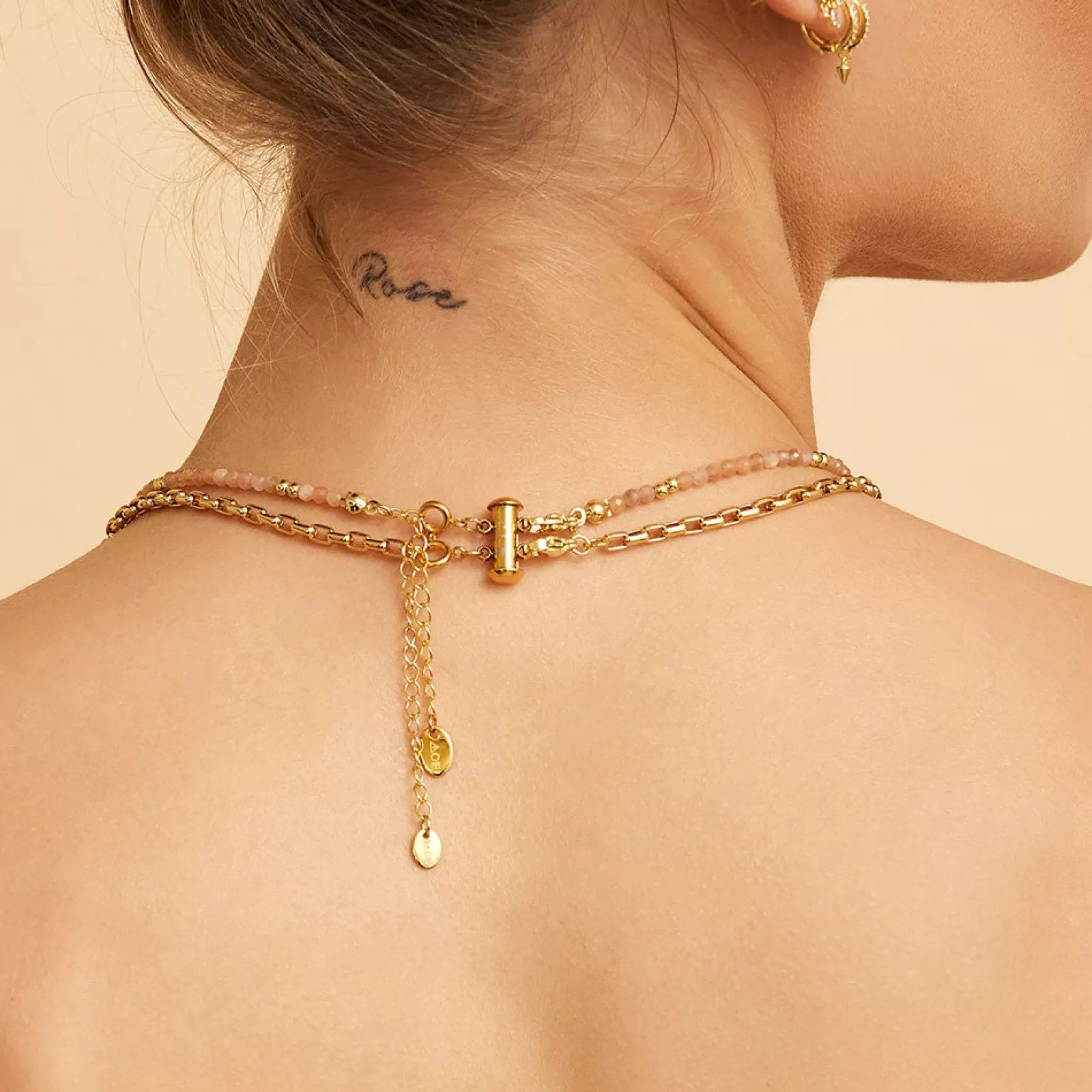 Arms Of Eve Extensions | Necklace Stacking Clasp - Gold