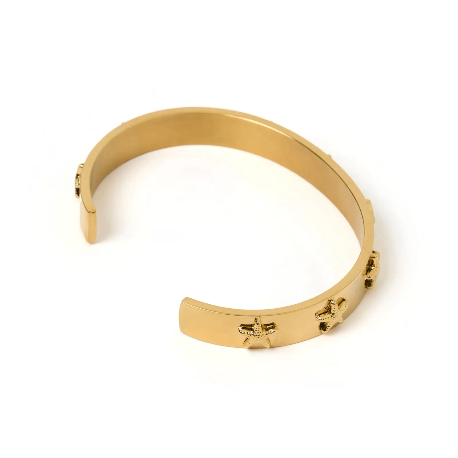 Arms Of Eve Gold | Cuffs | Neptune Gold Cuff