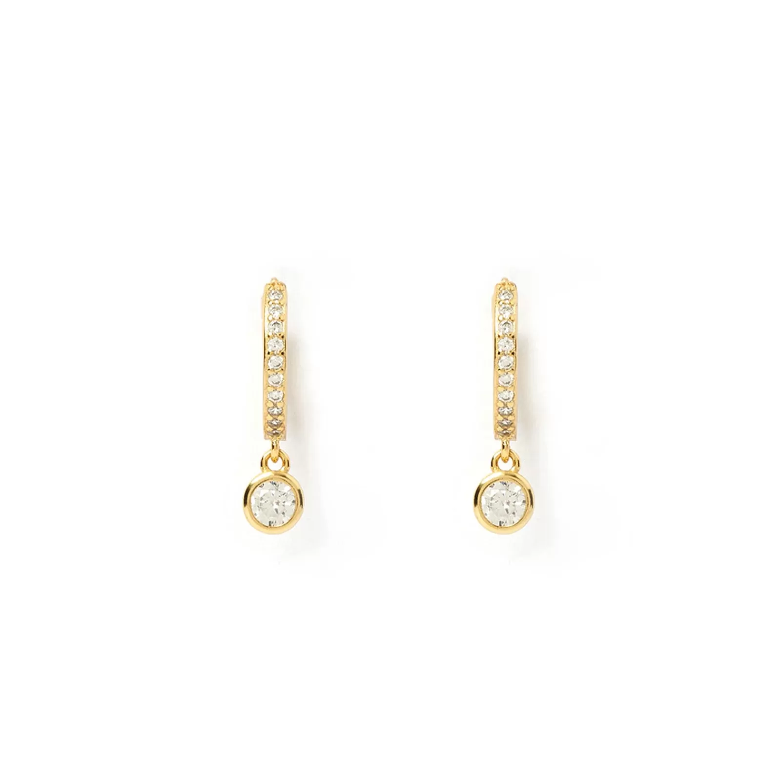 Arms Of Eve Stones | Rhodes Gold Earrings - Stone