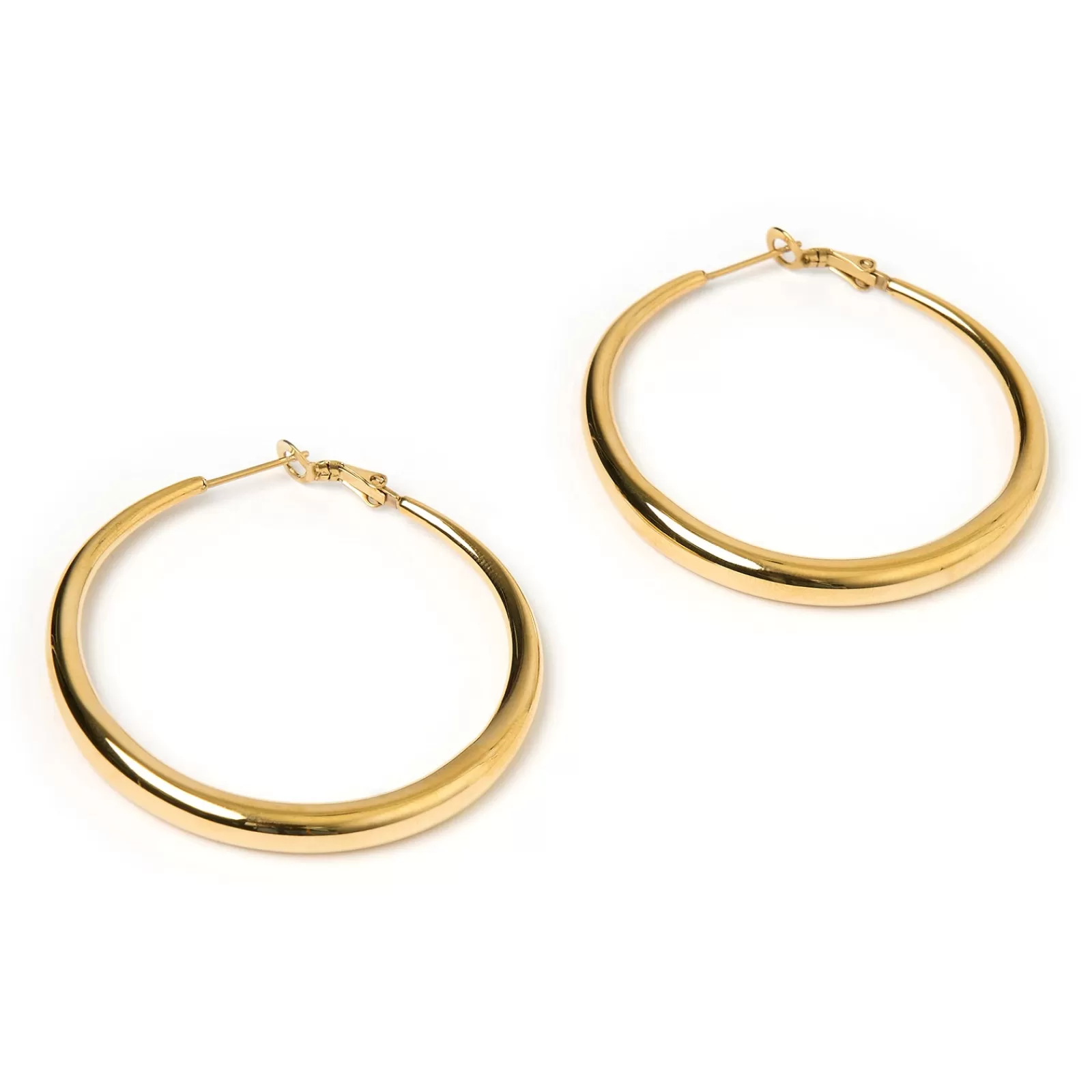 Arms Of Eve Gold | Hoops | Riley Gold Hoop Earrings - Large