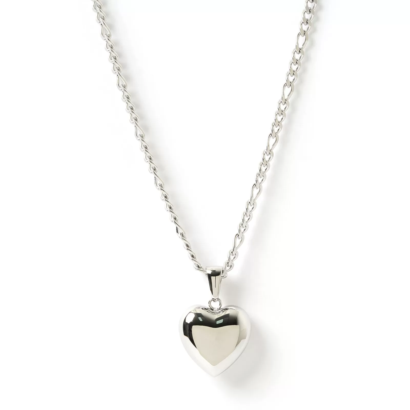 Arms Of Eve Silver | Pendant | Rose Heart Necklace - Silver