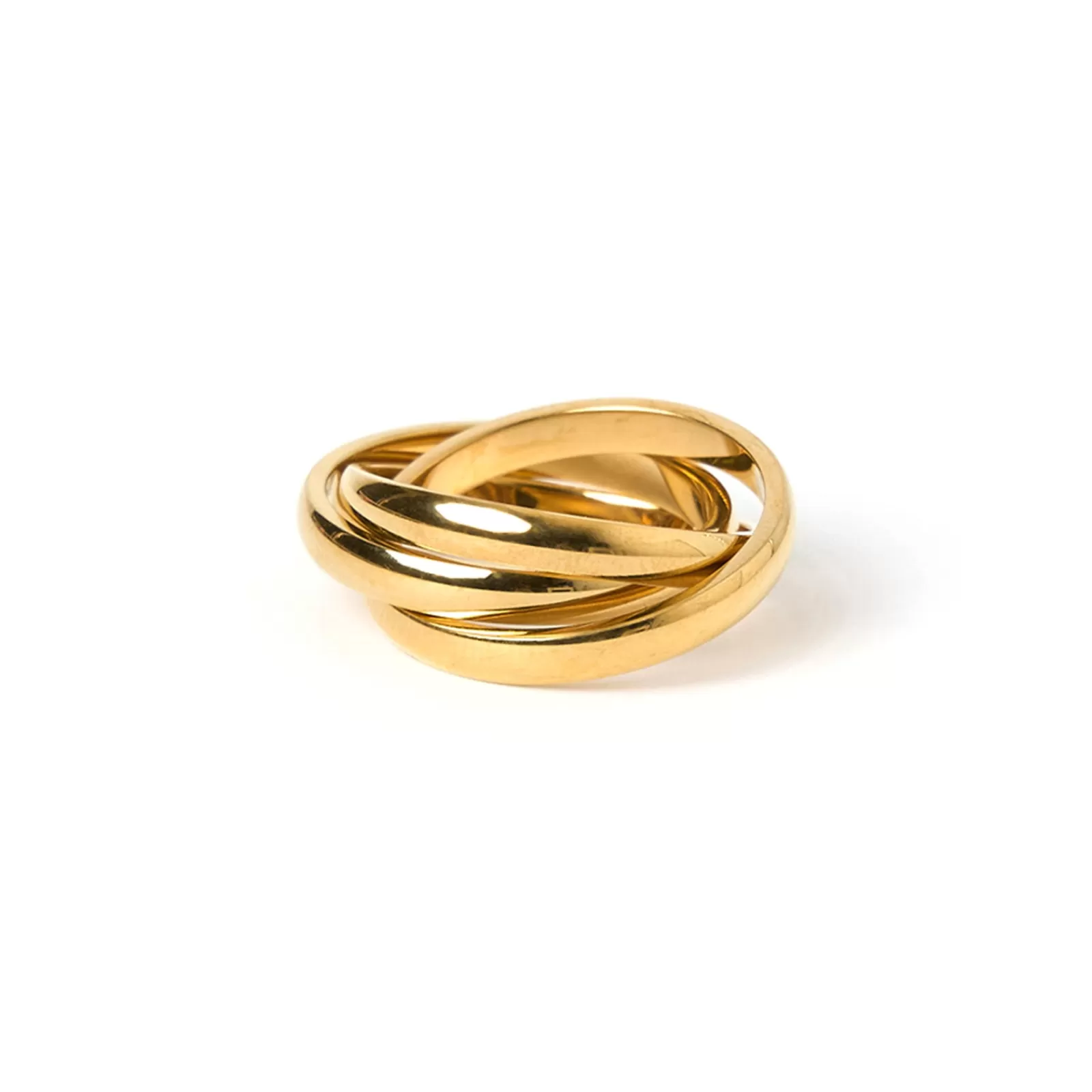 Arms Of Eve Gold | Statement | Sasha Trio Ring - Gold