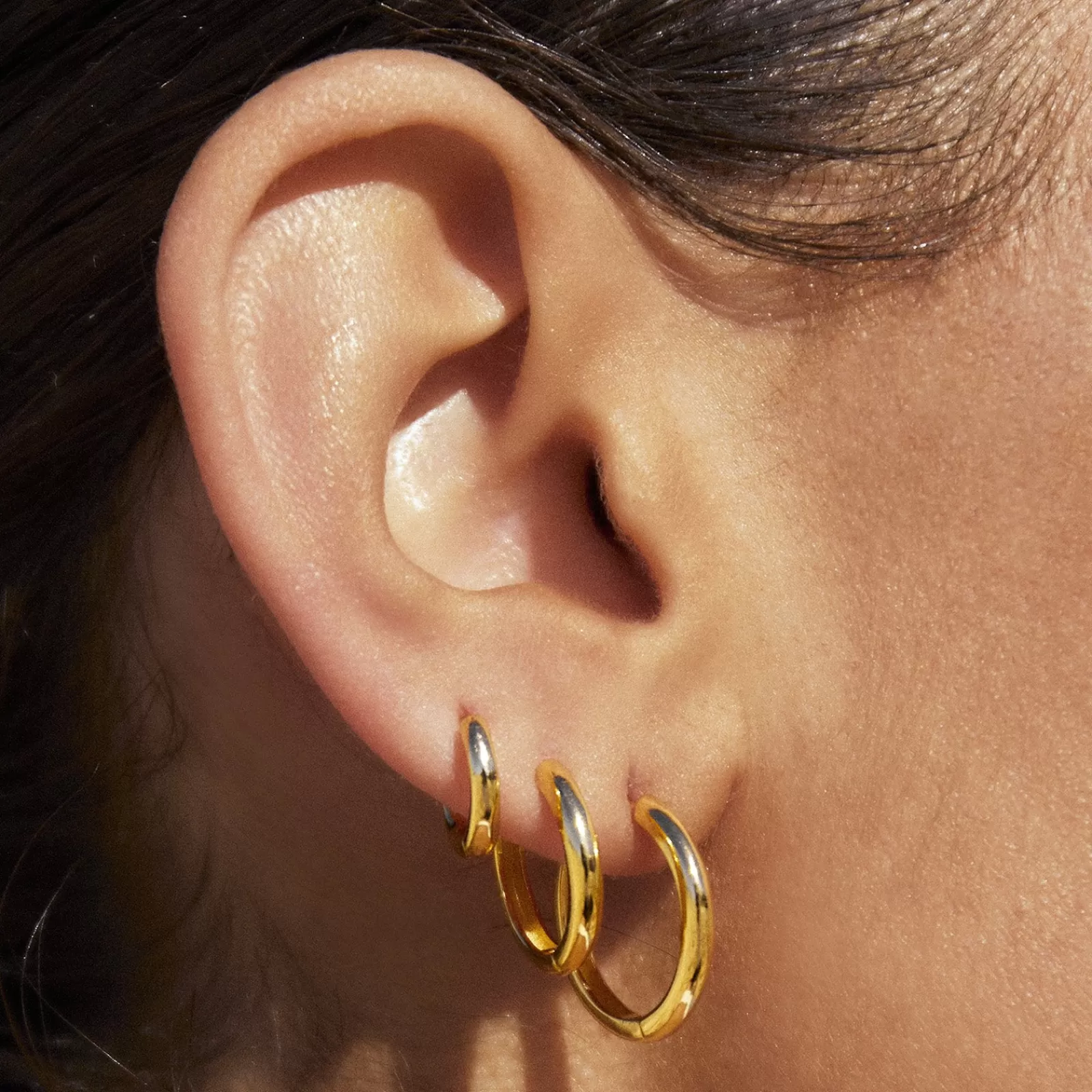 Arms Of Eve Hoops | Gold | Scarlet Gold Hoop Earrings