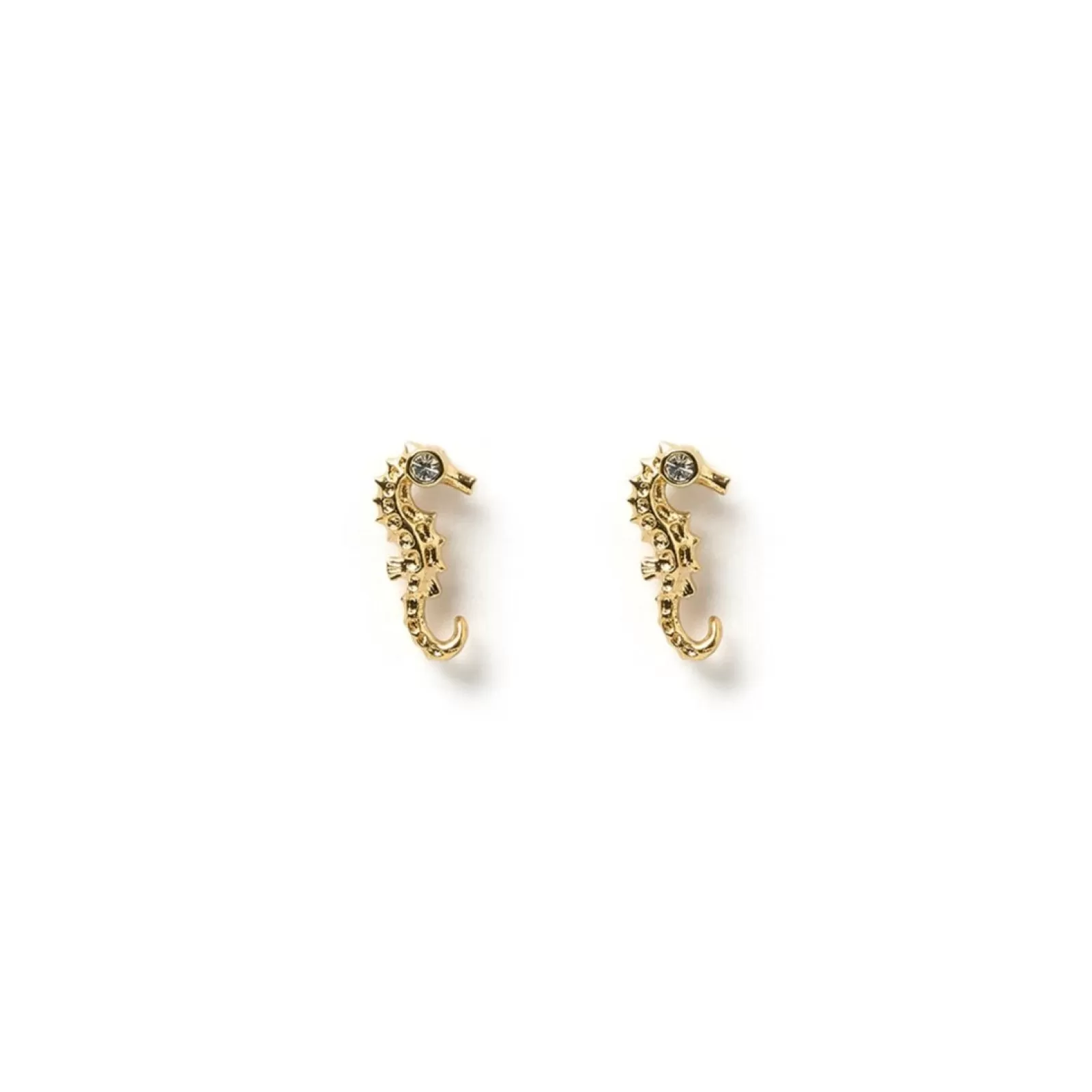 Arms Of Eve Gold | Studs | Seahorse Gold Studs