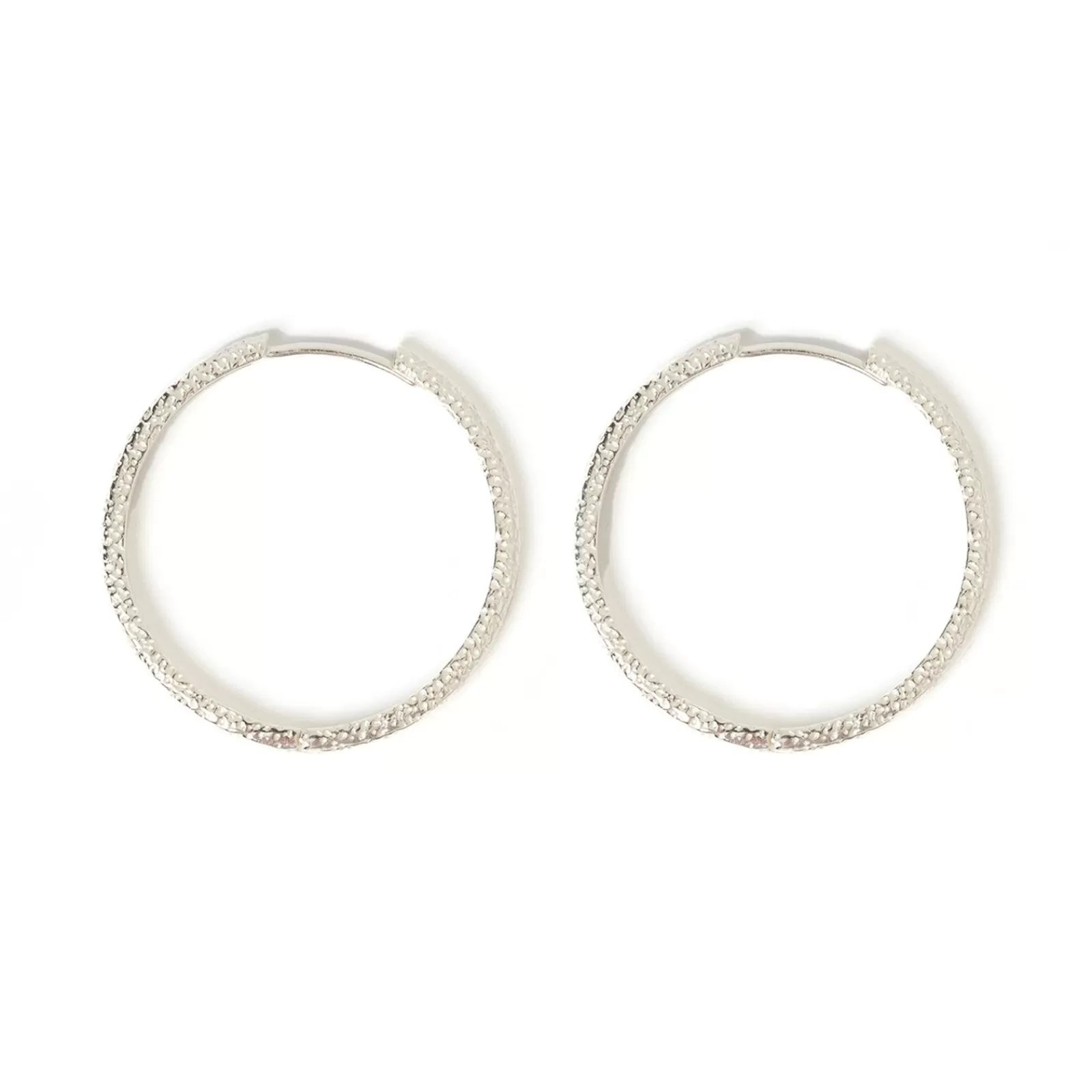 Arms Of Eve Silver | Statement | Sebastian Silver Hoop Earrings