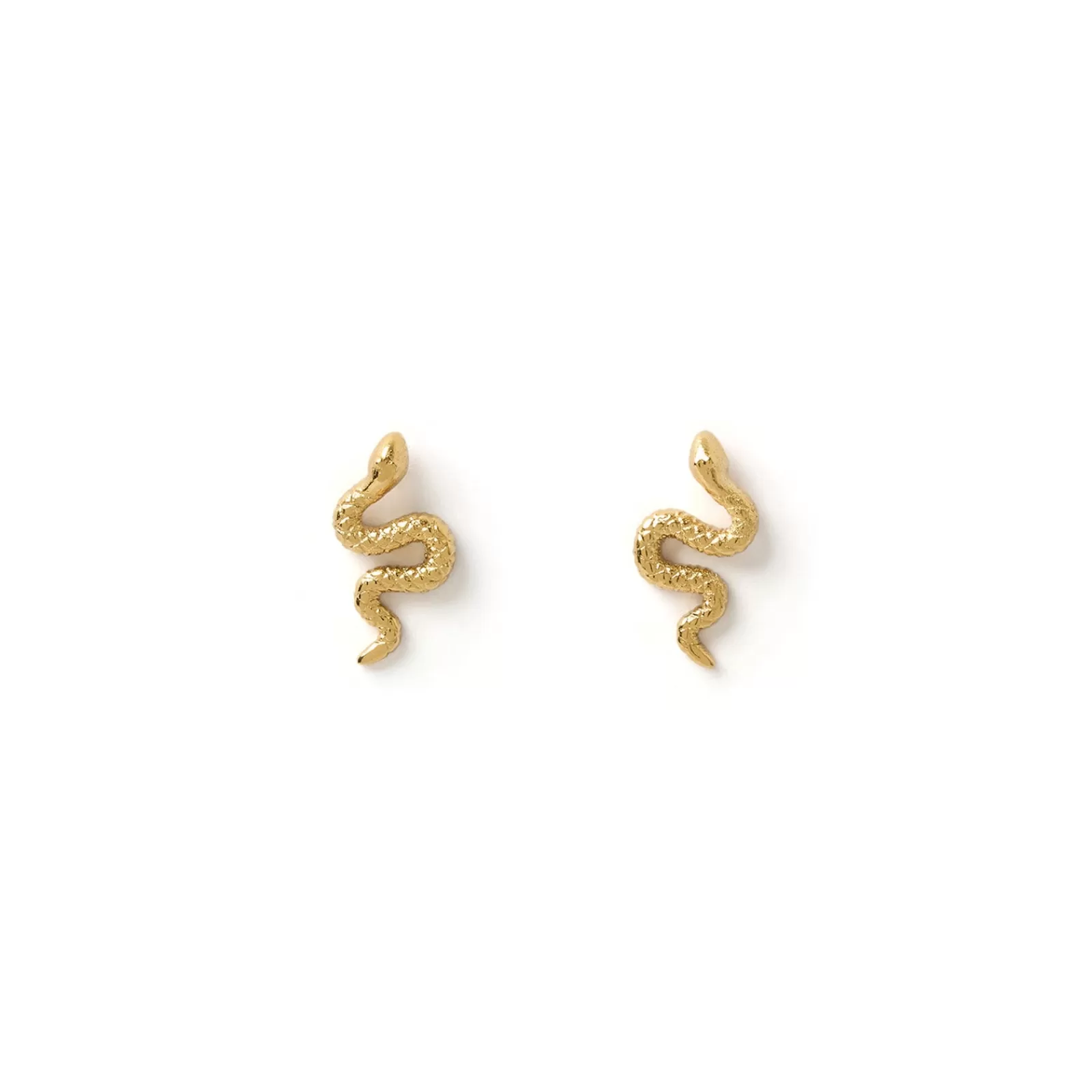 Arms Of Eve Gold | Studs | Serpent Gold Studs