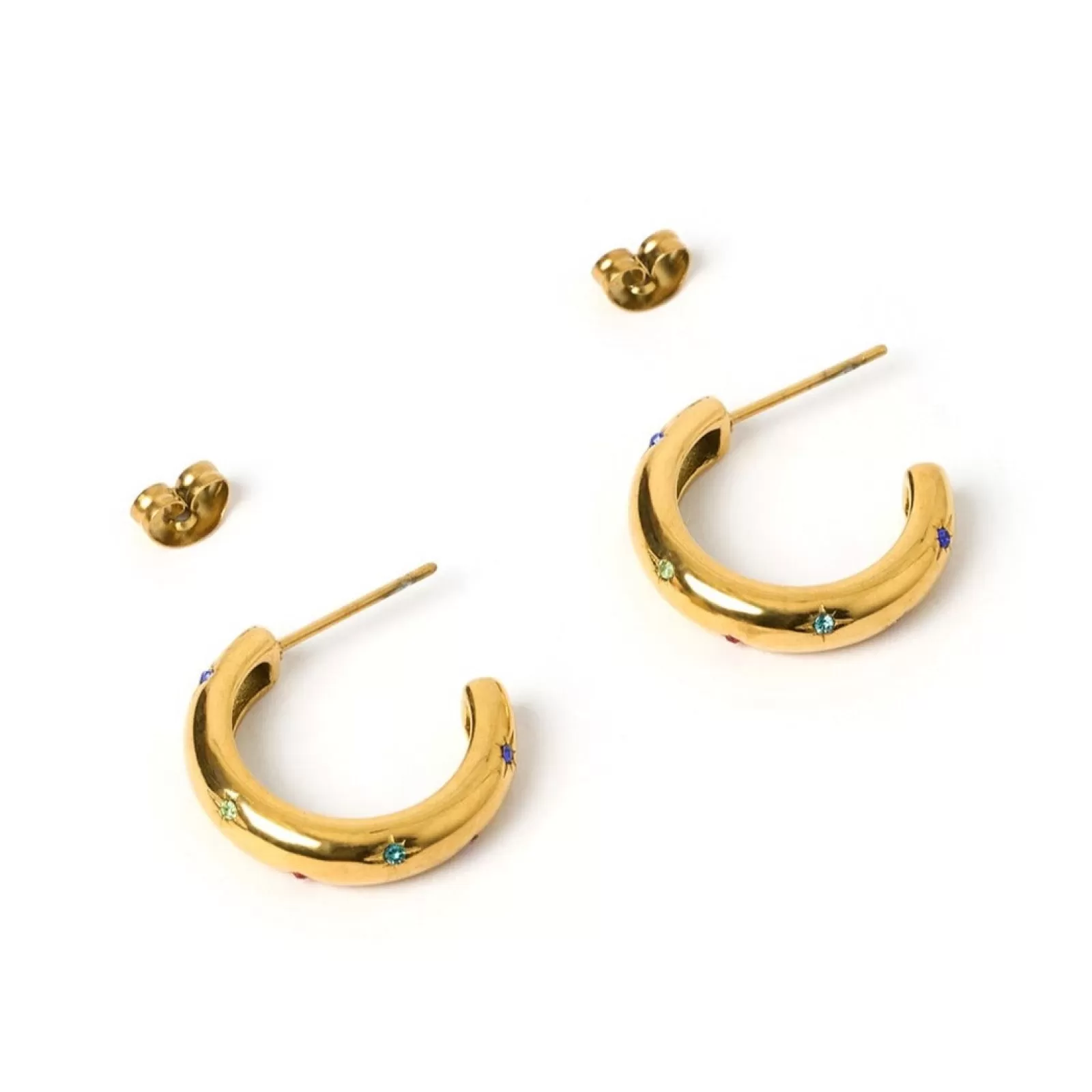 Arms Of Eve Stones | Gold | Serrano Gold Earrings